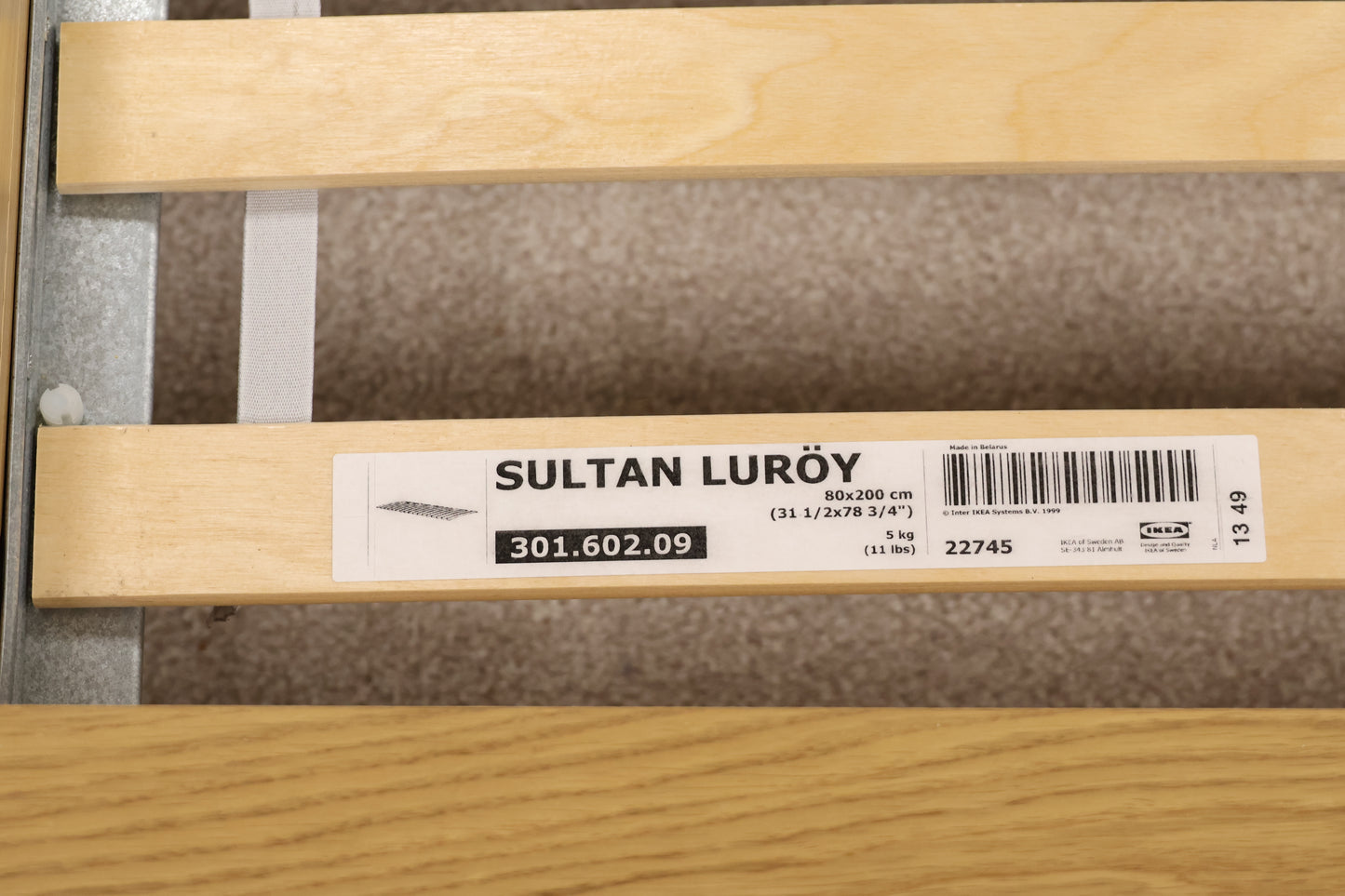 King Size Bed & Mattress by Ikea