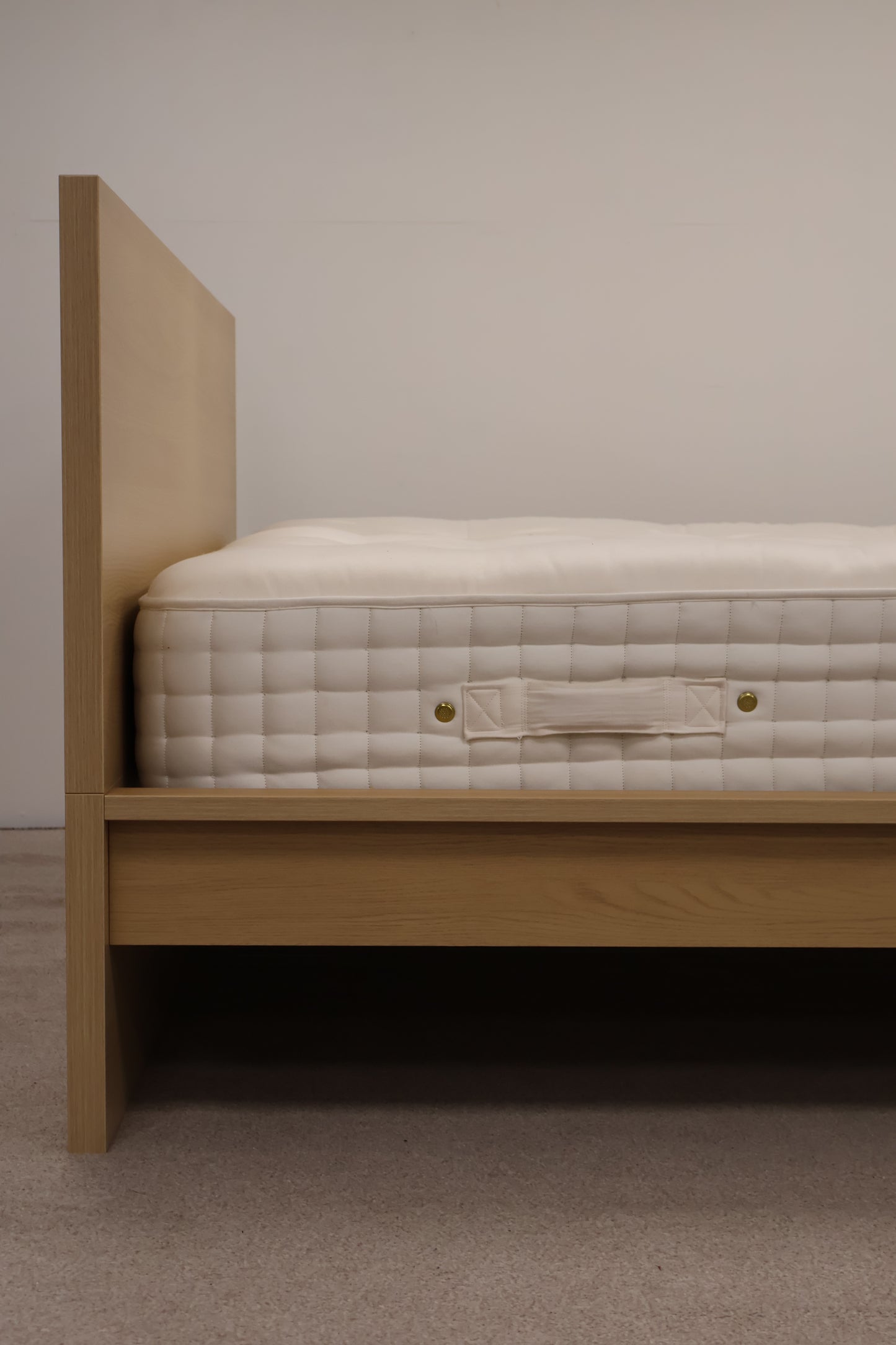 Super King Bed by Ikea with Natural Cashmere Mattress by John Lewis