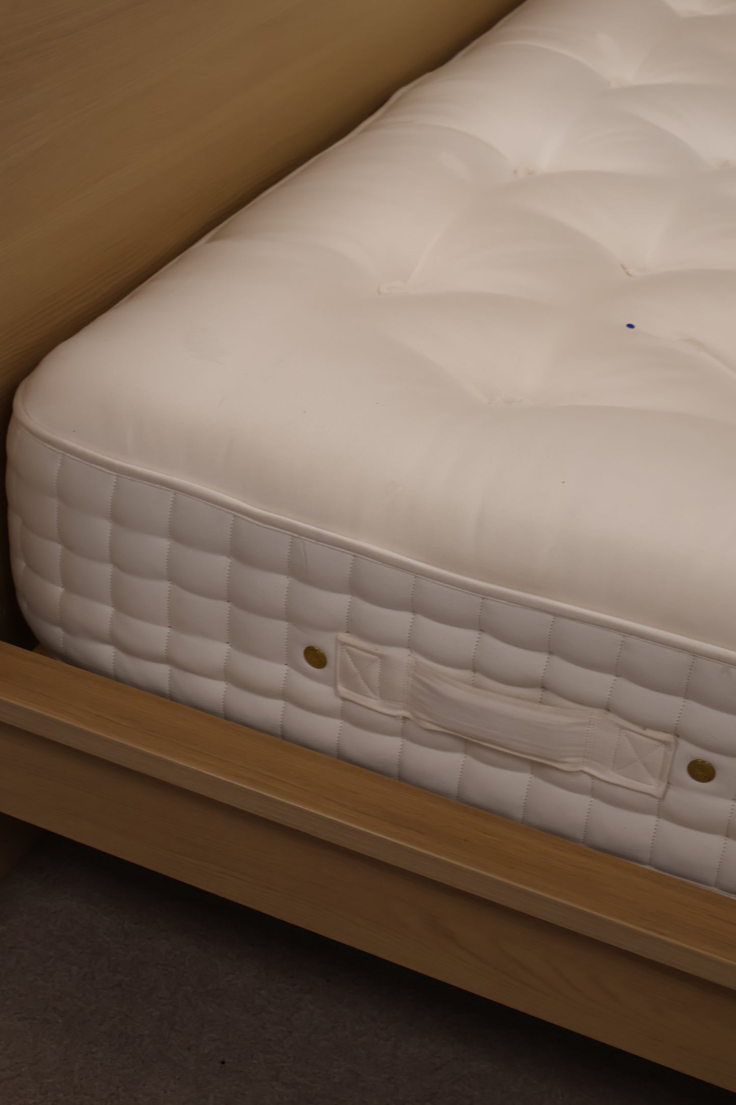 Super King Bed by Ikea with Natural Cashmere Mattress by John Lewis