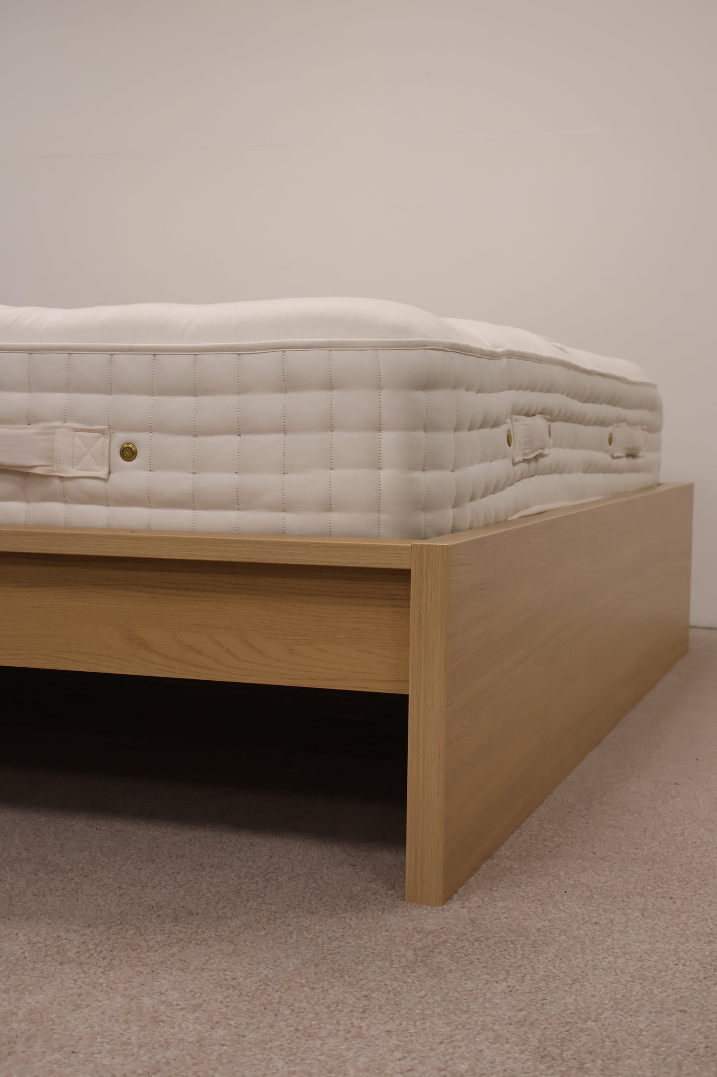 Super King Bed by Ikea with Natural Cashmere Mattress by John Lewis