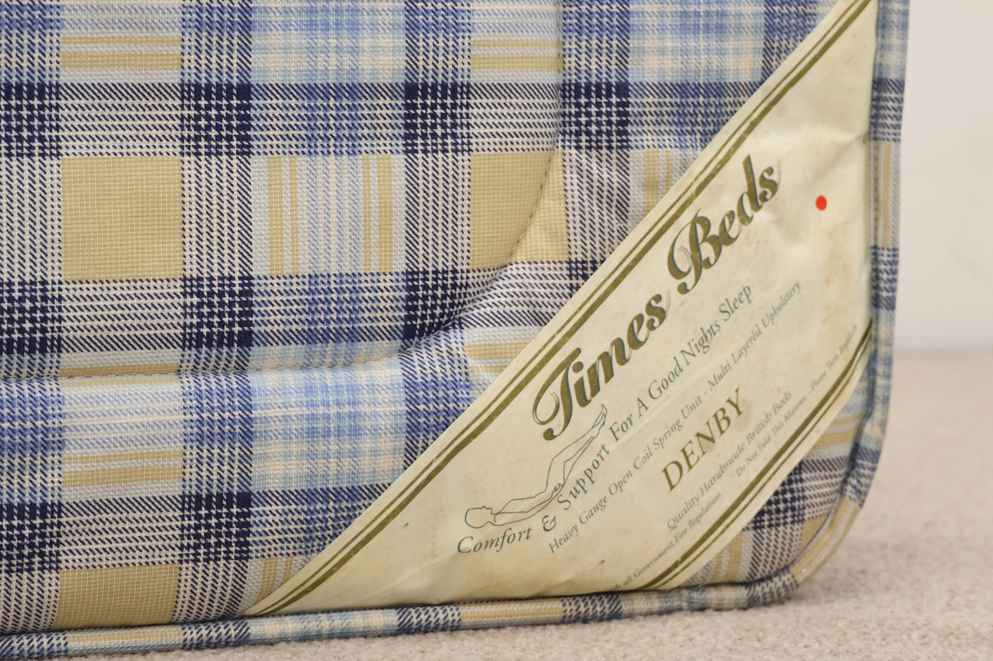 Sanitised Single Mattress