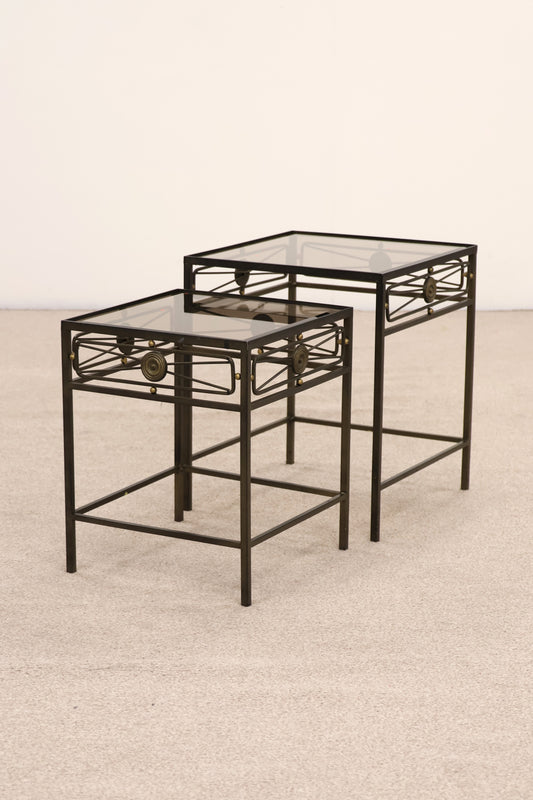 Nest of Glass Tables