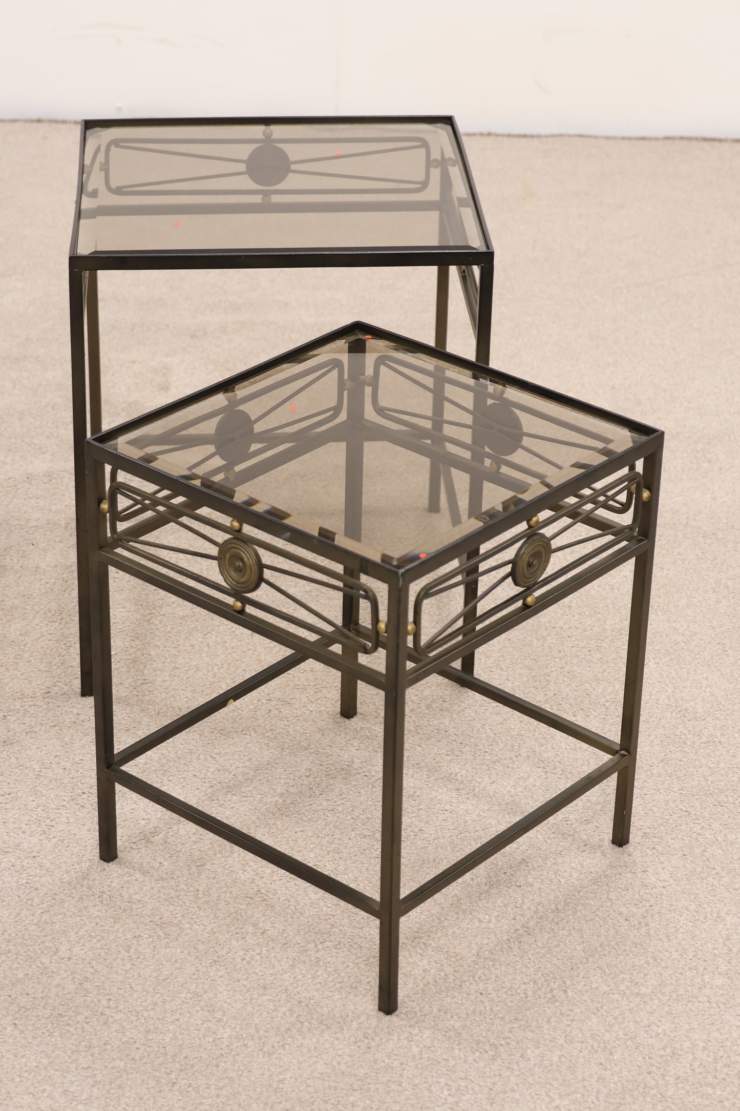 Nest of Glass Tables