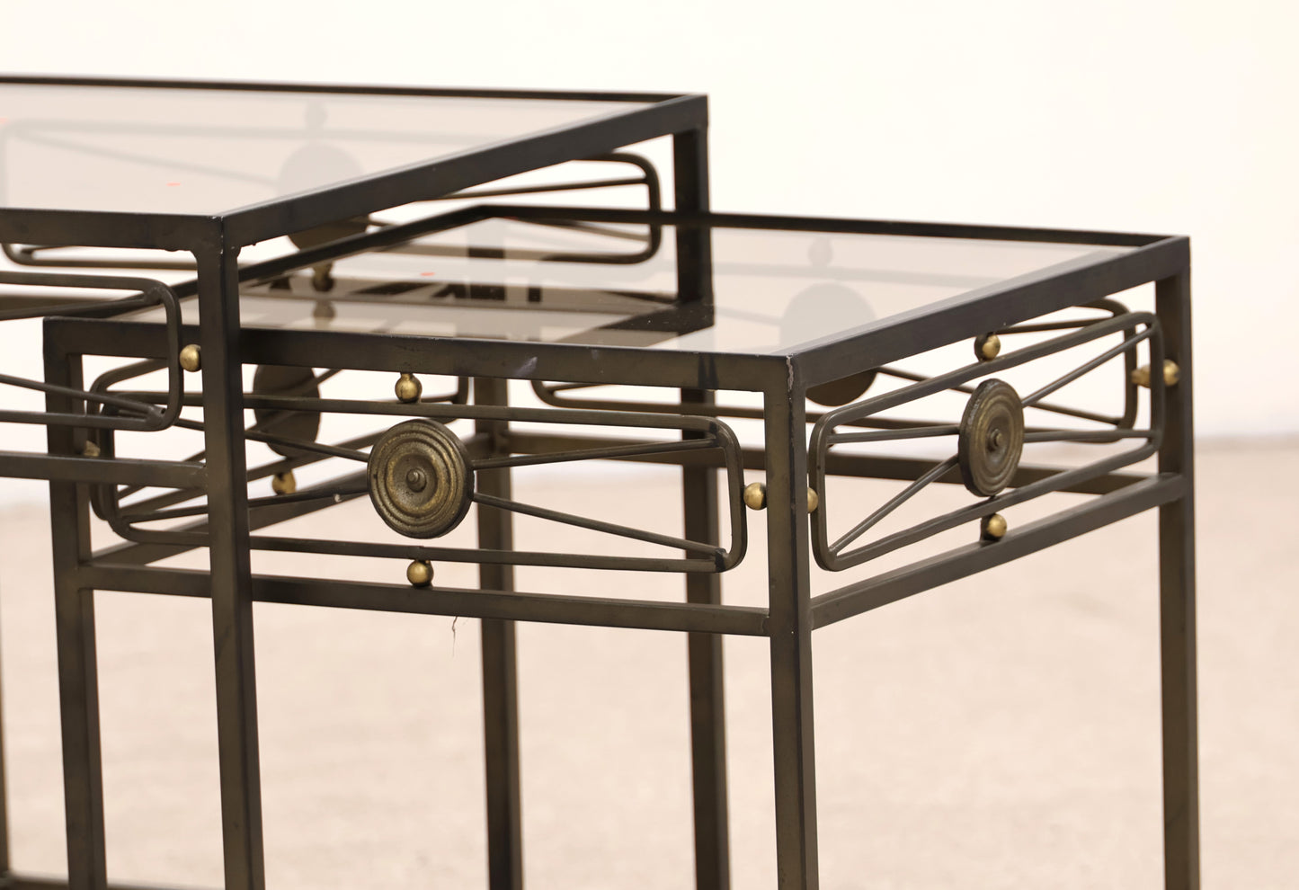 Nest of Glass Tables