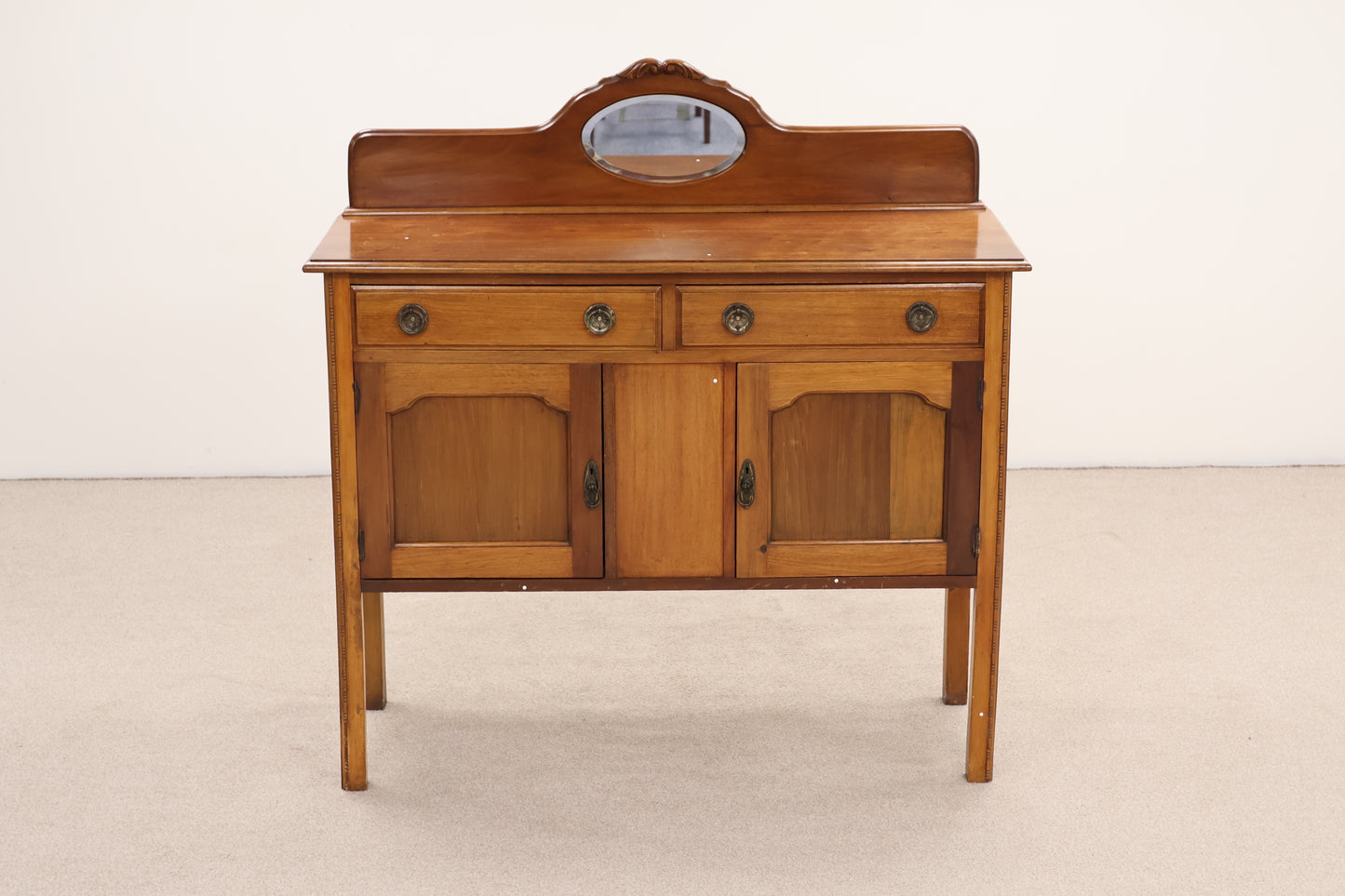 Vintage Sideboard with Mirror