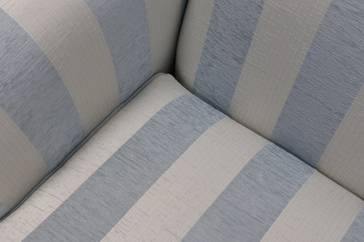 Traditional Striped Sofa