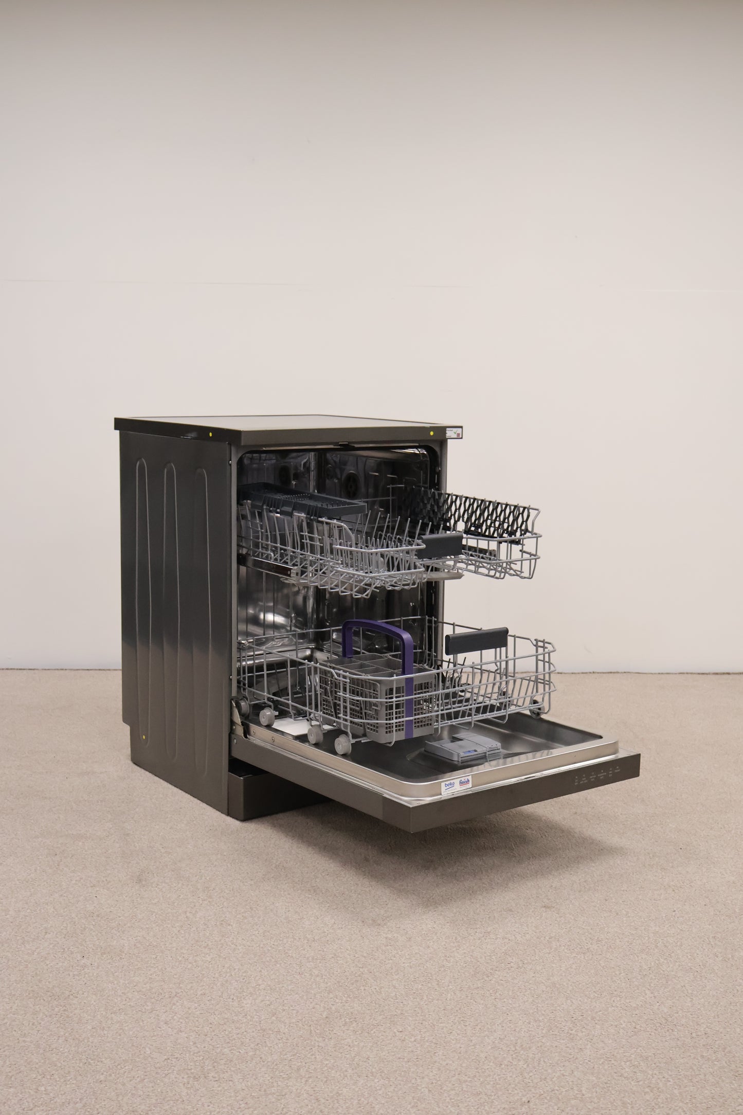 Silver Dishwasher by Beko