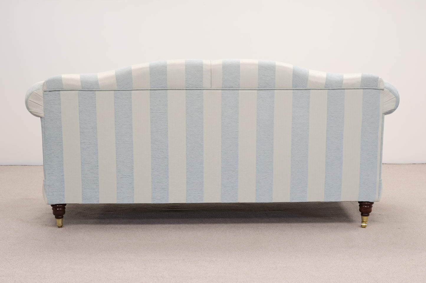 Traditional Striped Sofa