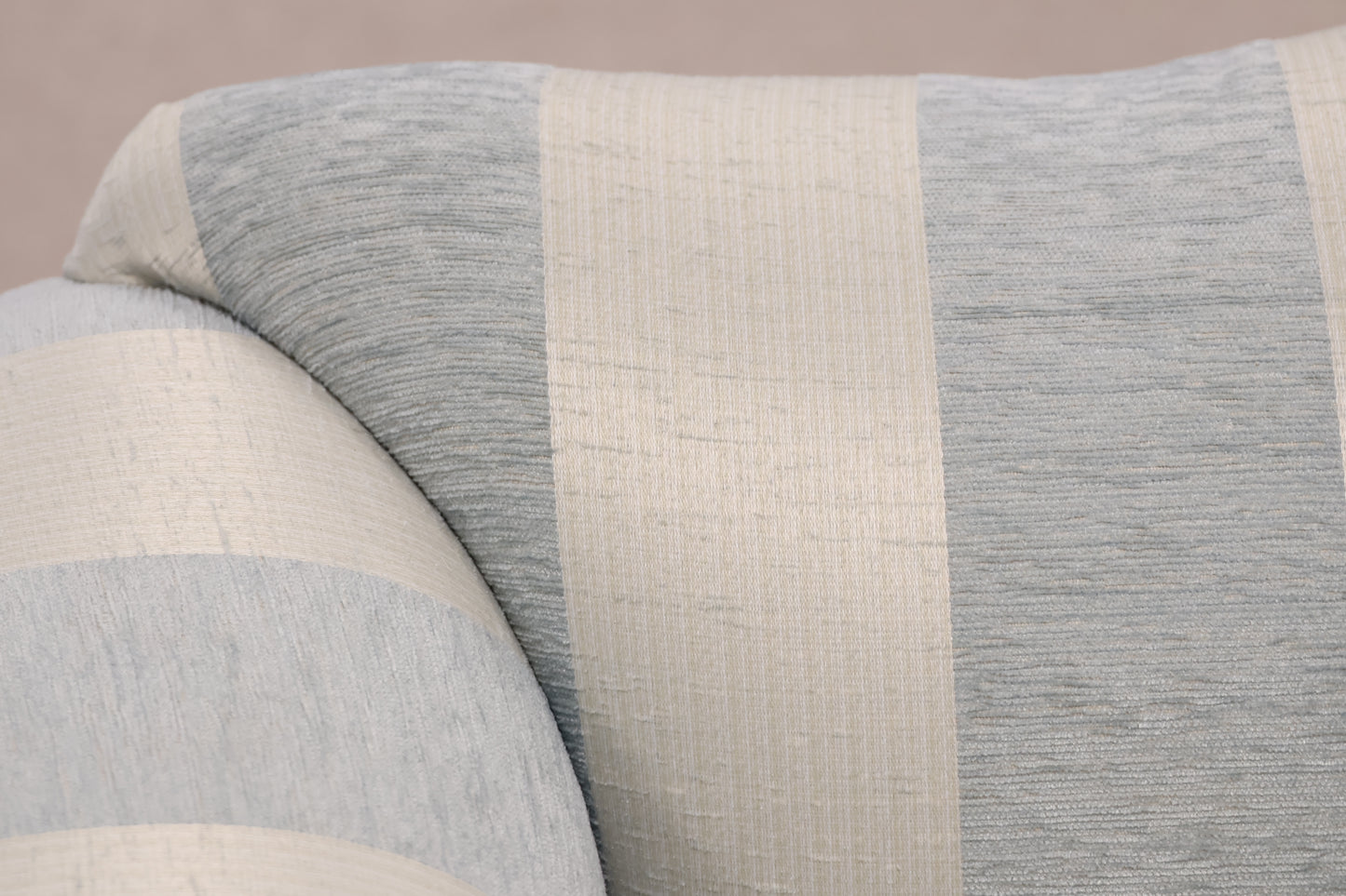 Traditional Striped Sofa