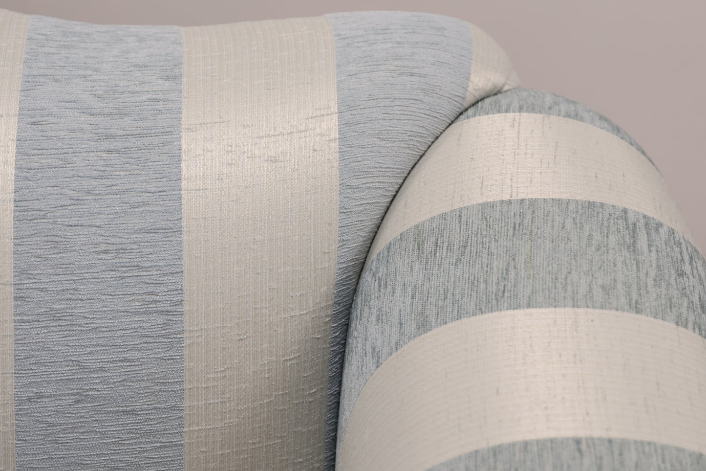 Traditional Striped Sofa