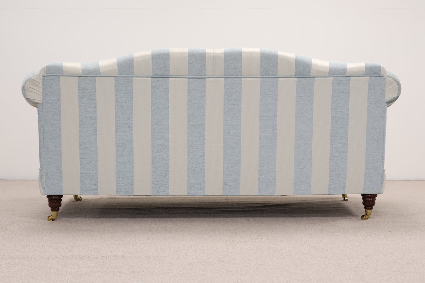 Traditional Striped Sofa