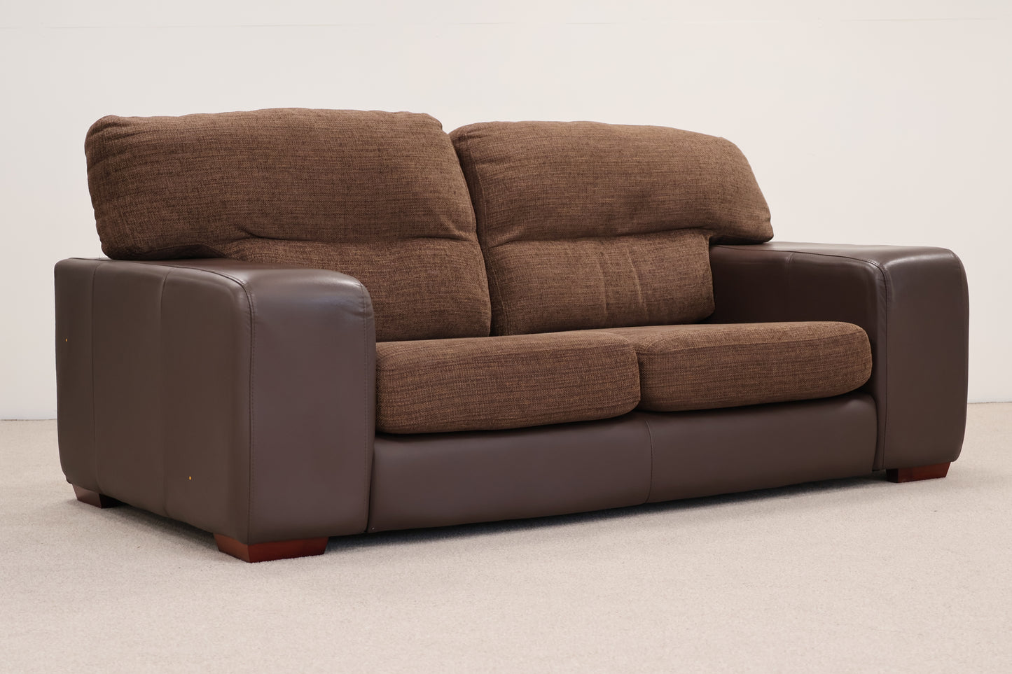 Brown Contrast Sofa
