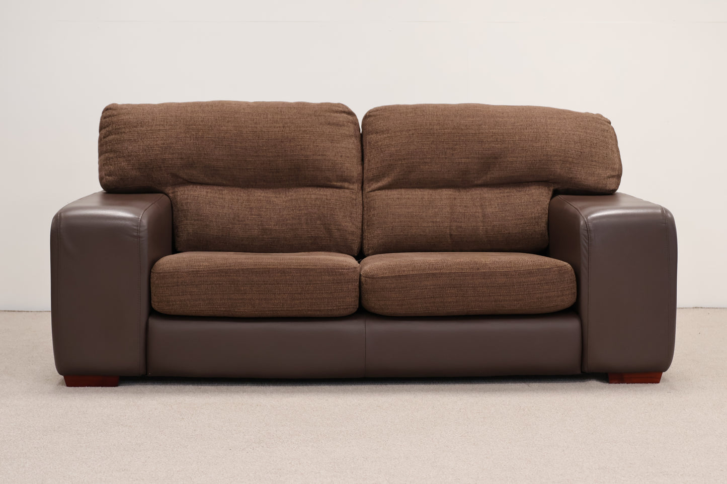 Brown Contrast Sofa