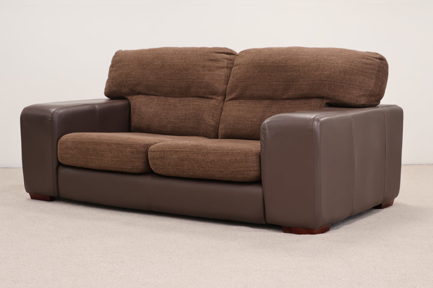 Brown Contrast Sofa