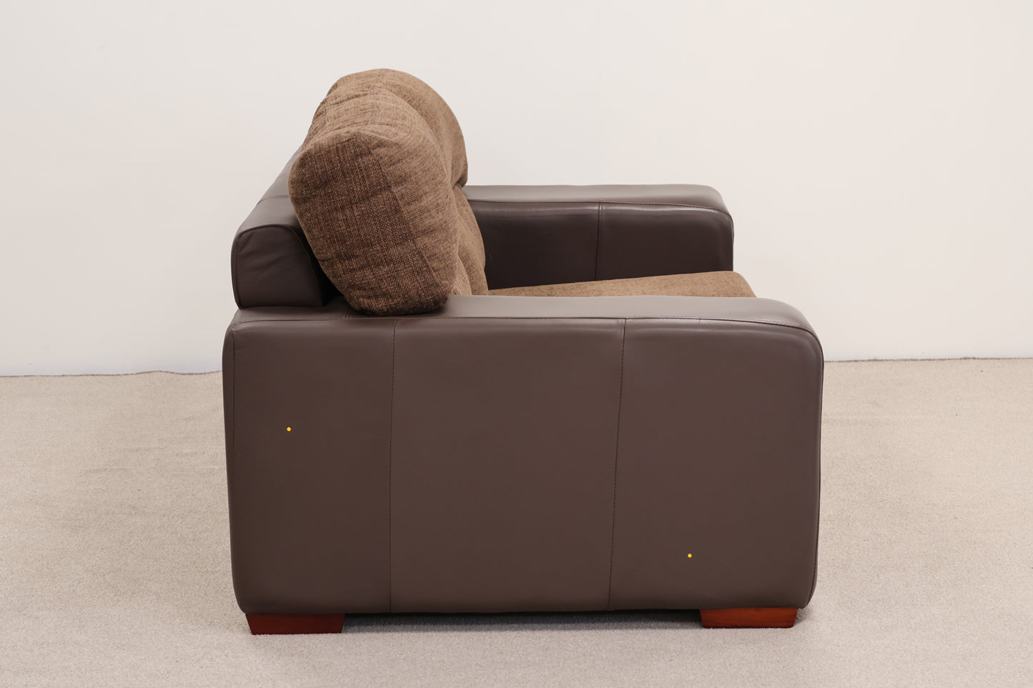 Brown Contrast Sofa