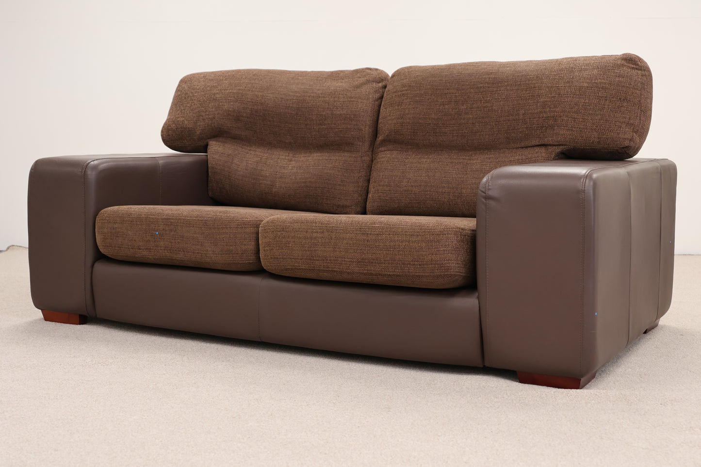 Brown Contrast Sofa