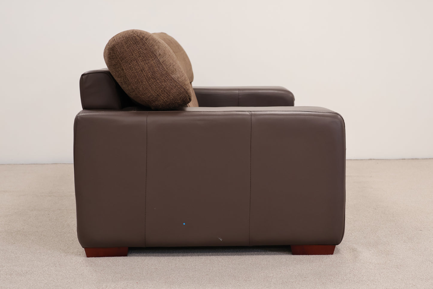 Brown Contrast Sofa