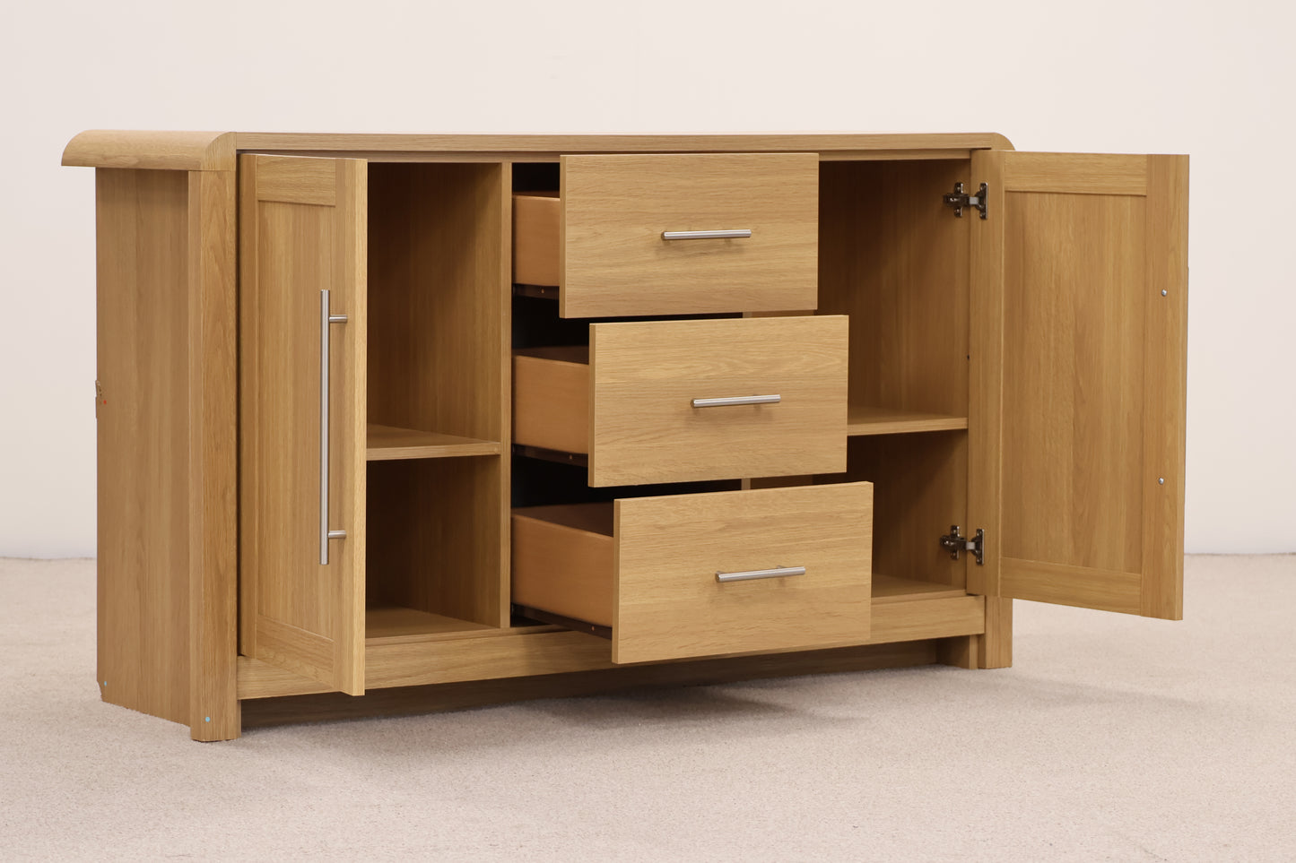 Oak Effect Sideboard