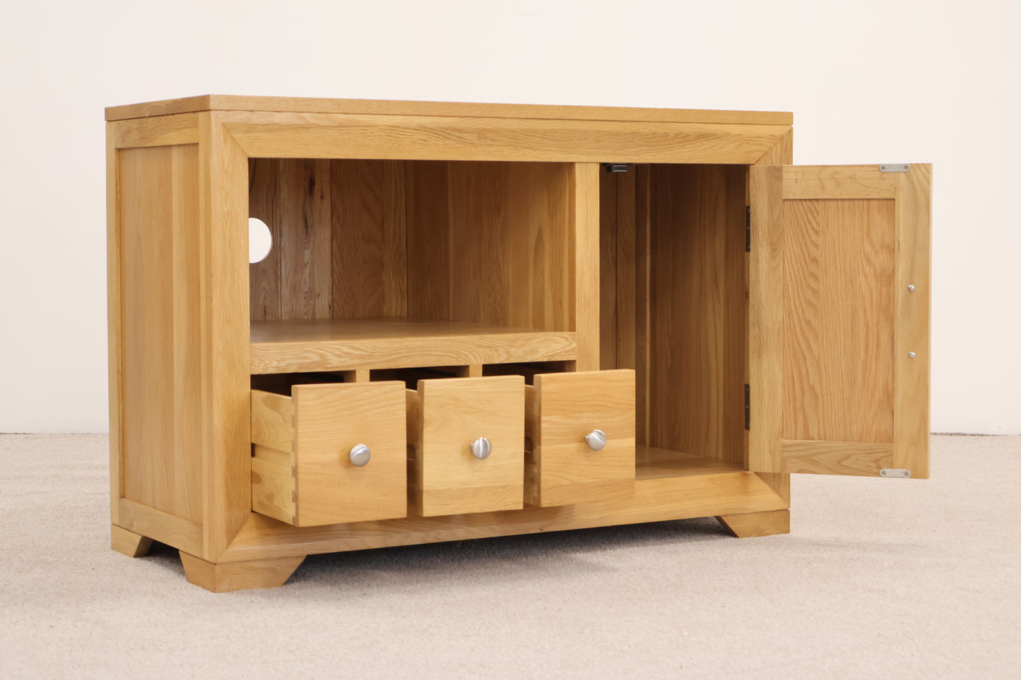 Oak Tv Unit