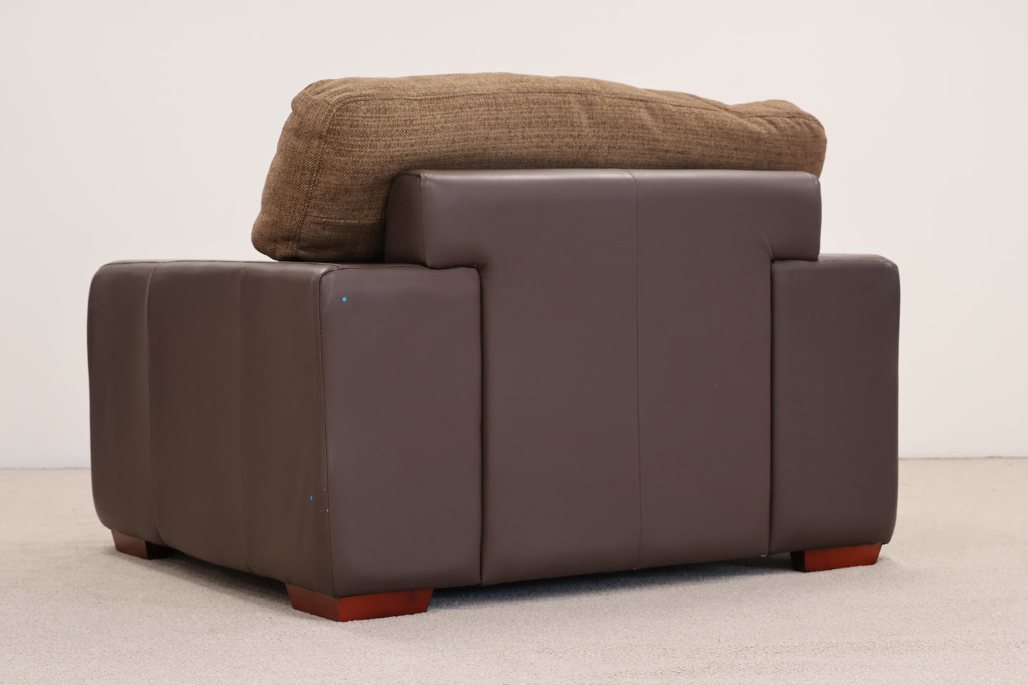 Brown contrast Armchair