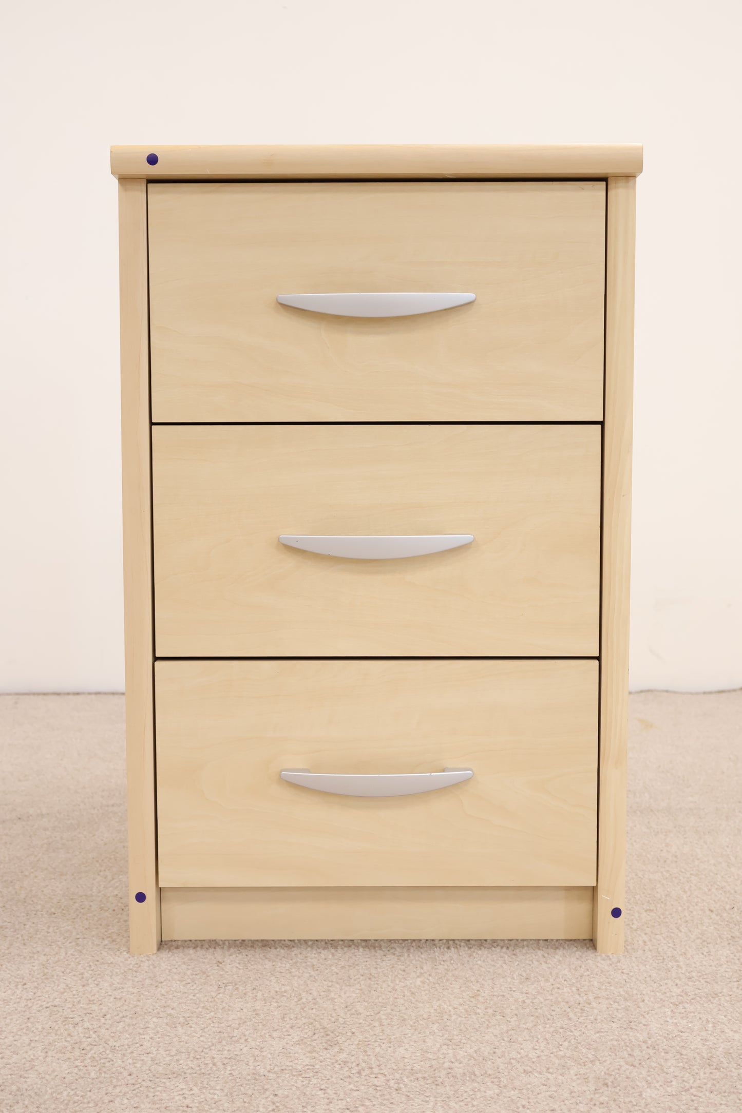 Beechwood Effect Bedside Drawers