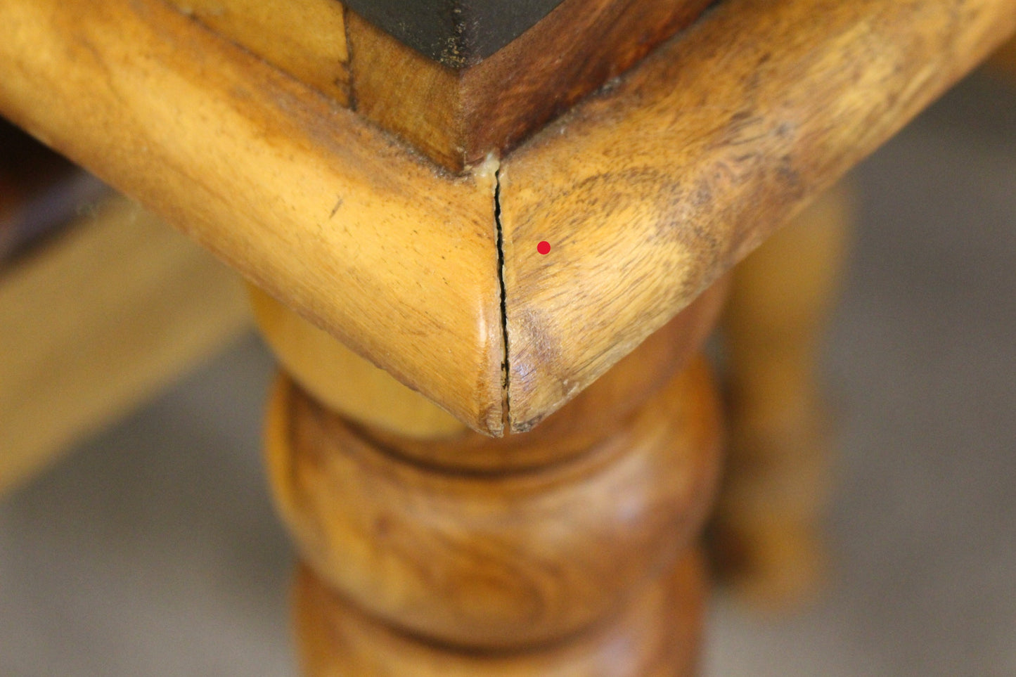 Solid Oak Table and Matching Chairs