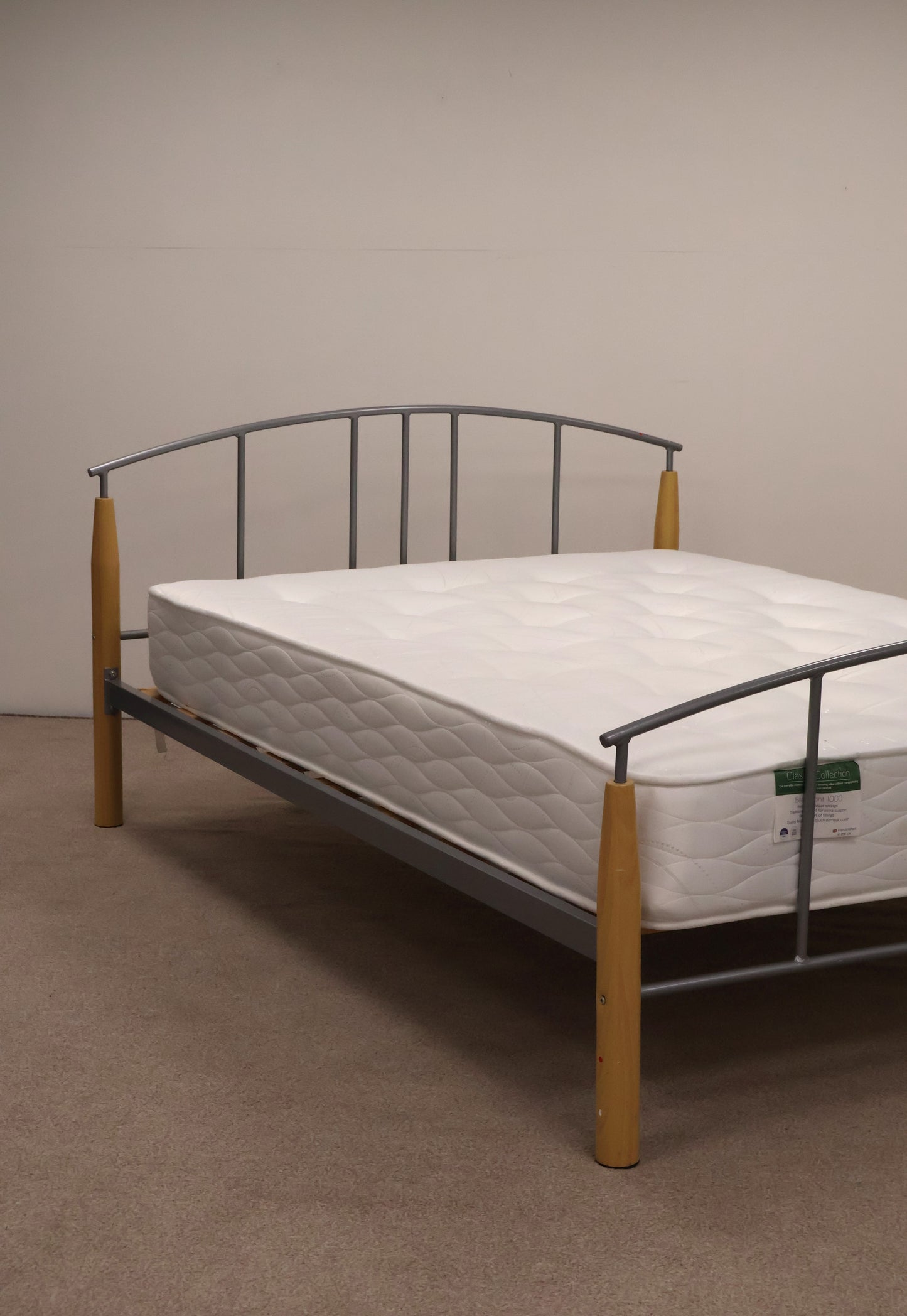 Double Bed Frame & Mattress