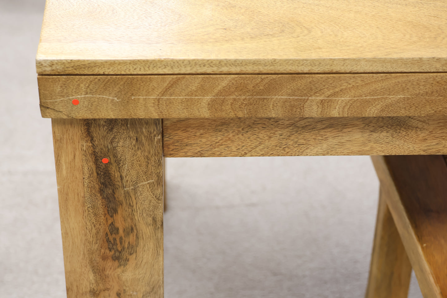 Mango Wood Dining Table & Chairs