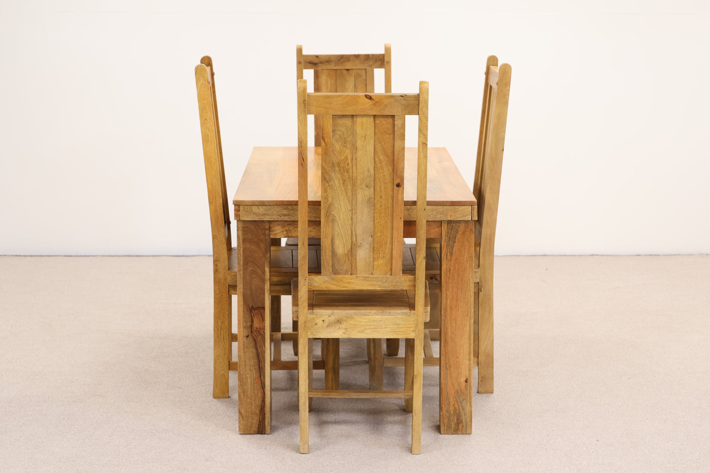 Mango Wood Dining Table & Chairs