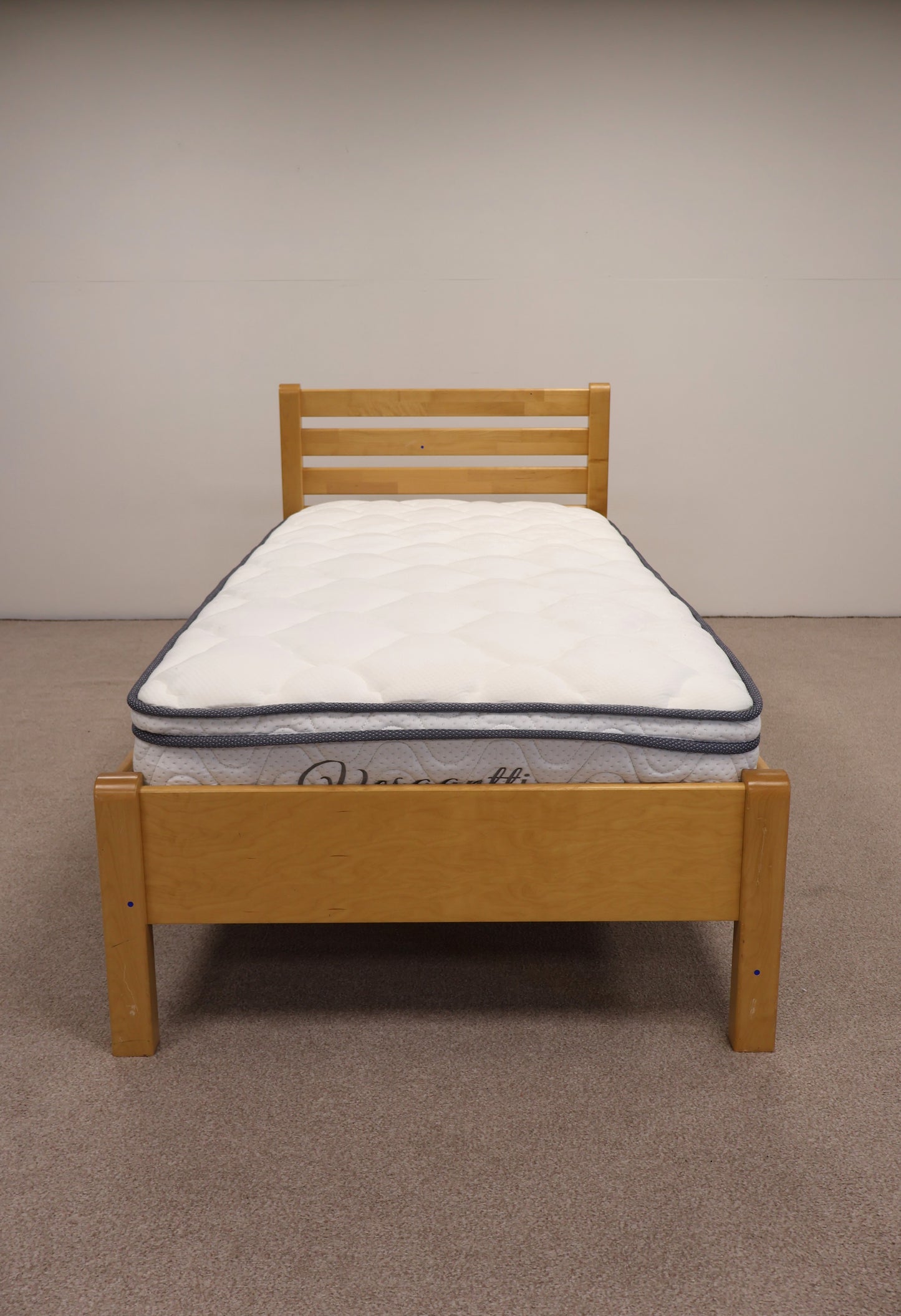 Single Bed and Mattress