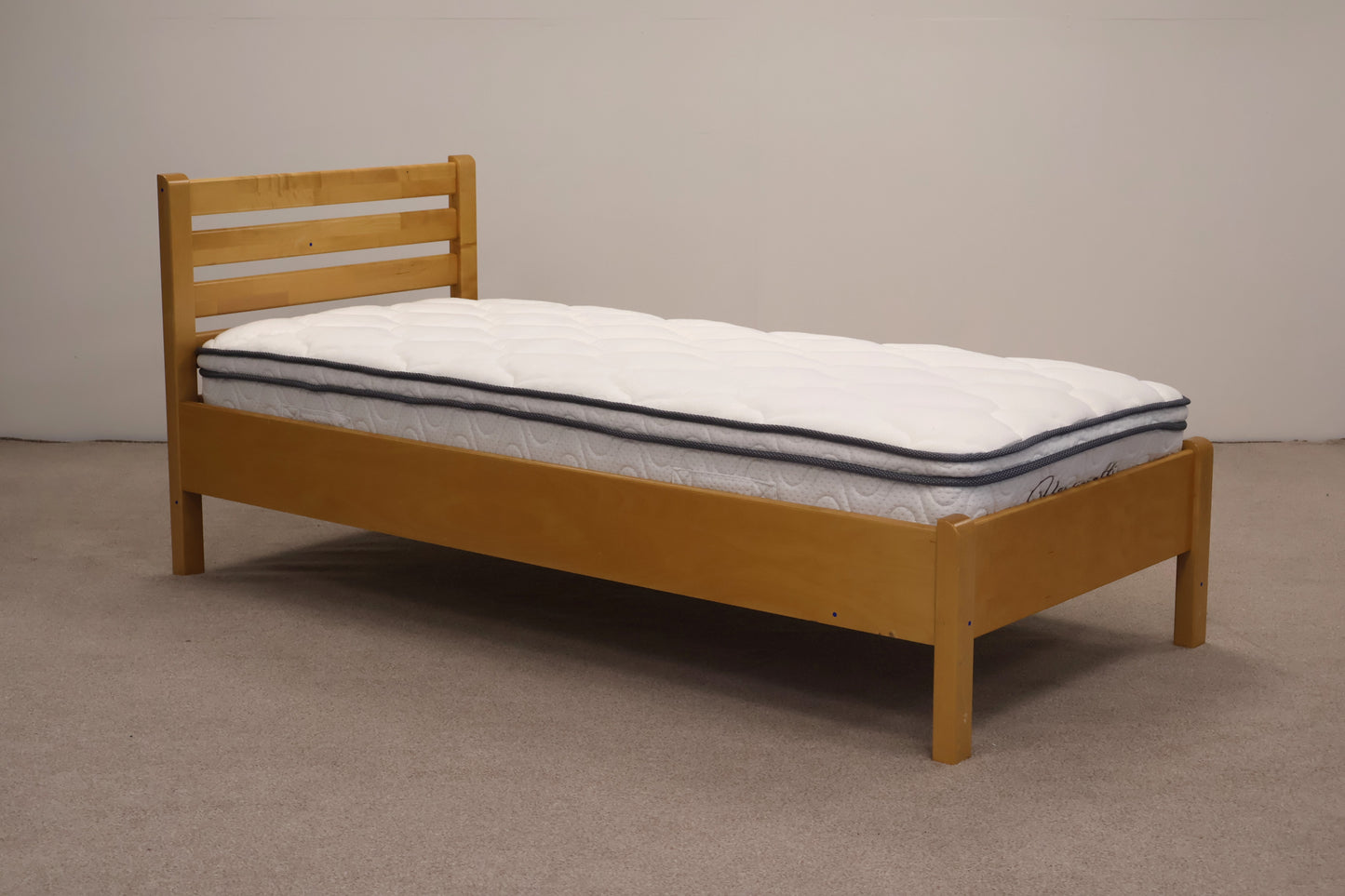 Single Bed and Mattress