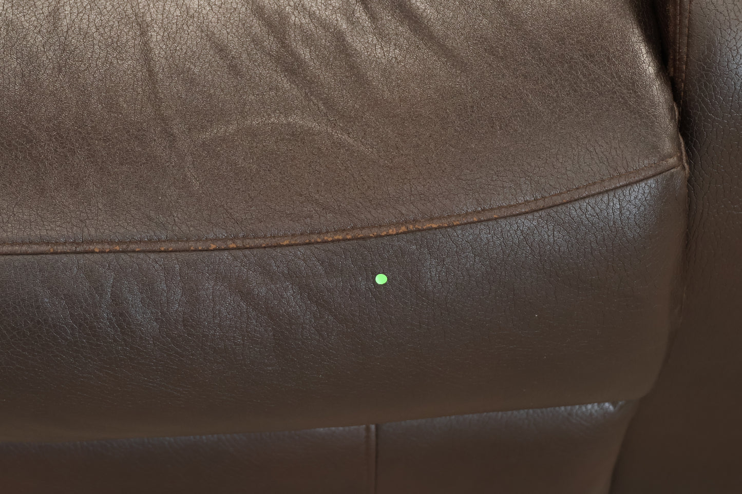 Leatherette Electric Recliner Sofa – 2 Seater with Console