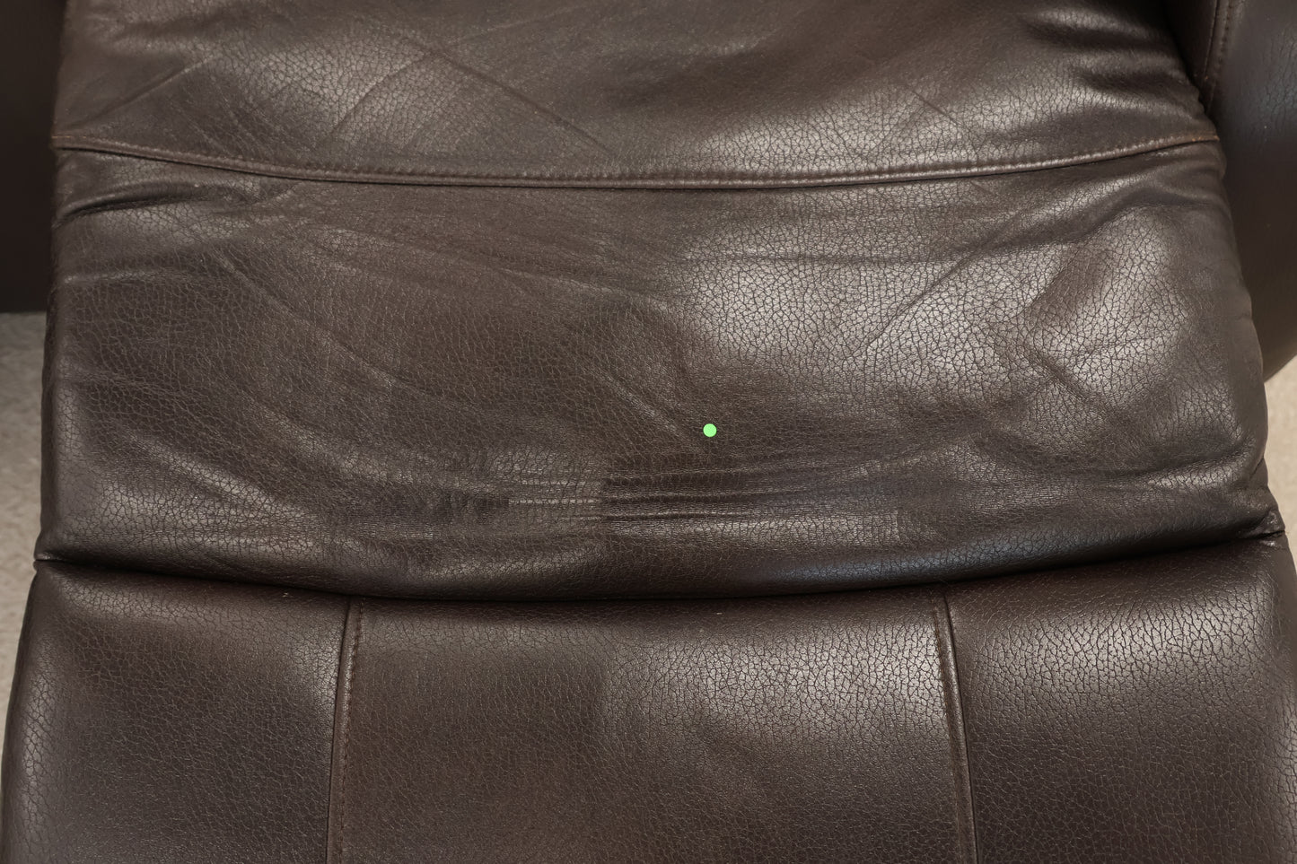 Leatherette Electric Recliner Sofa – 2 Seater with Console