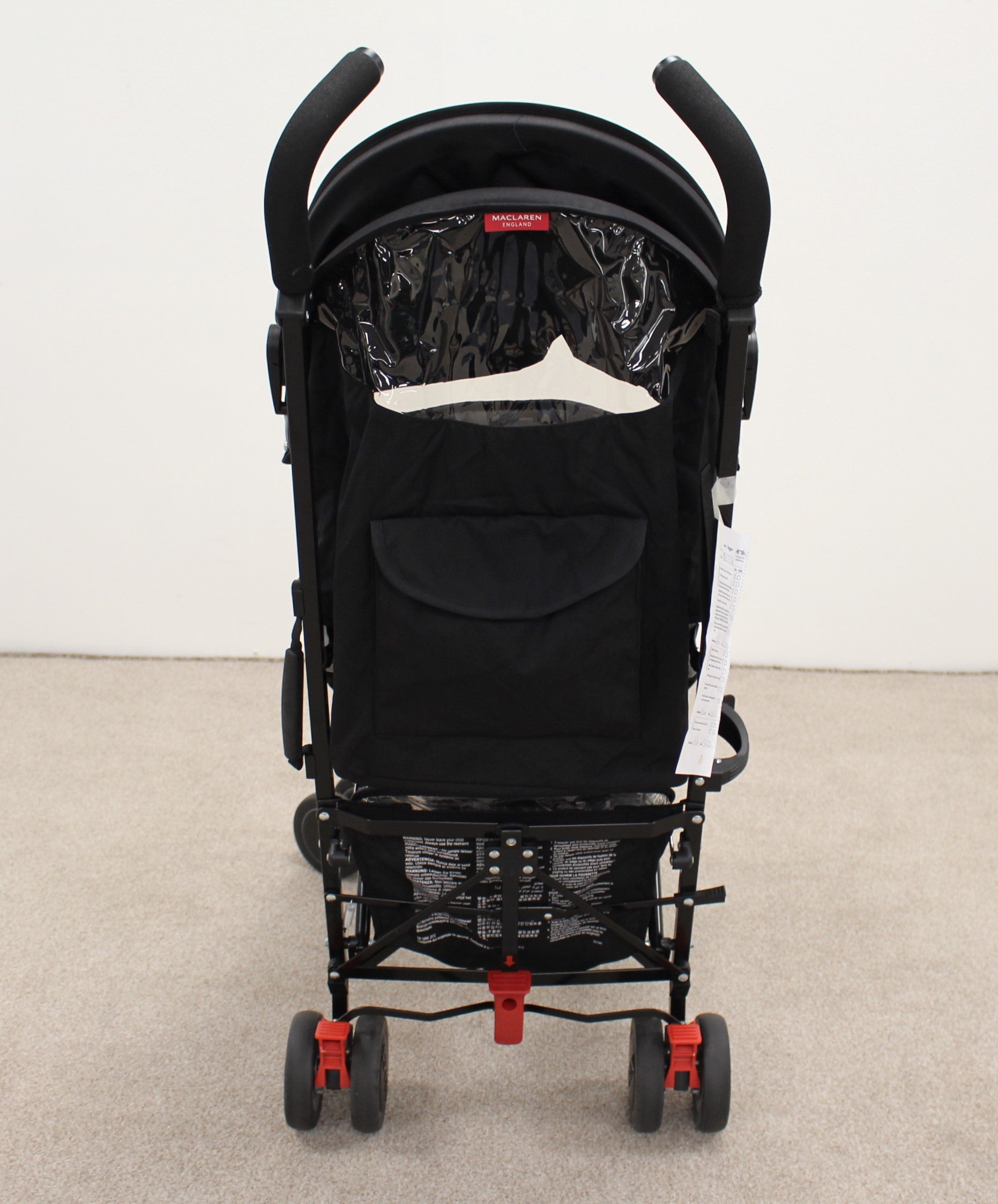 Mac by maclaren black & redstone hot sale m1 pushchair