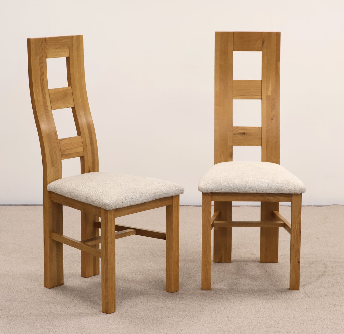 Solid Oak Dining Chairs