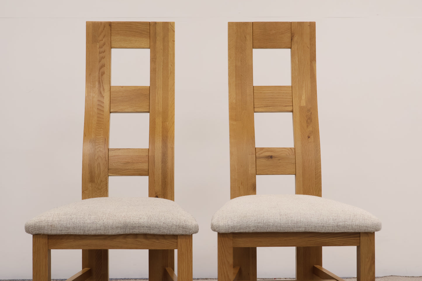 Solid Oak Dining Chairs
