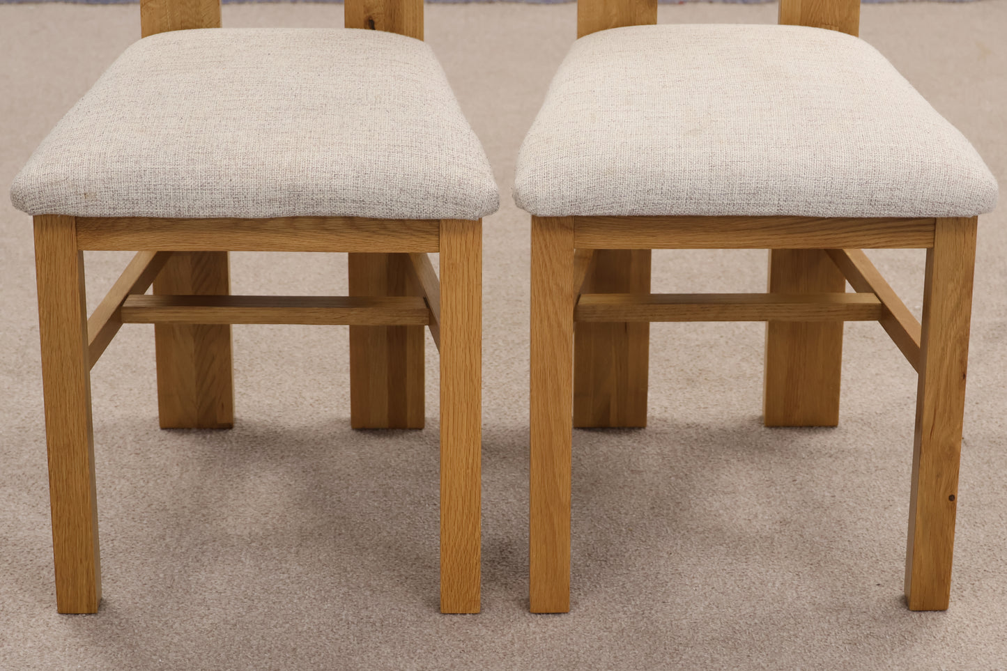 Solid Oak Dining Chairs
