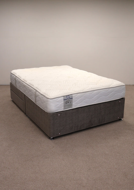 Double Bed with Mattress by Sealy