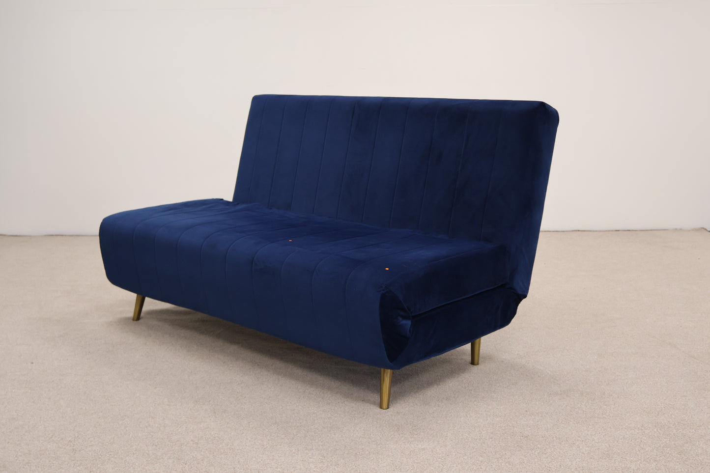 Deep Blue Sofa Bed