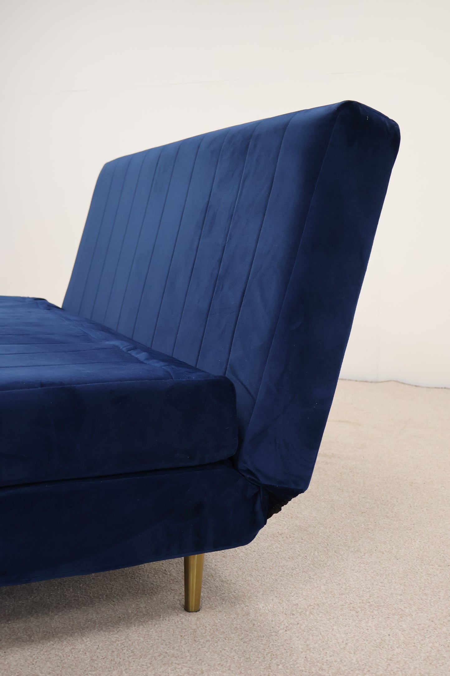 Deep Blue Sofa Bed