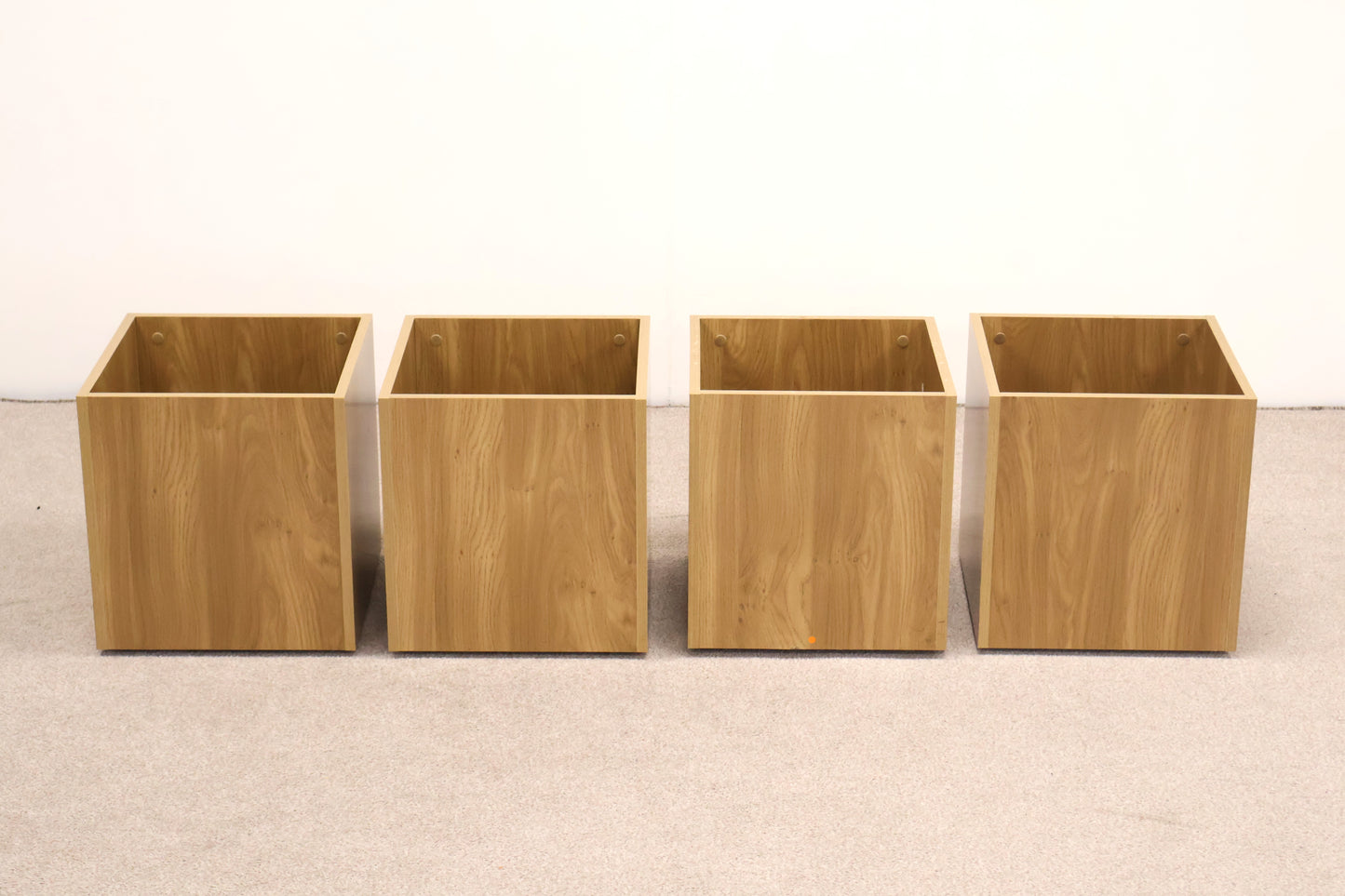 Square Table with Storage Seats