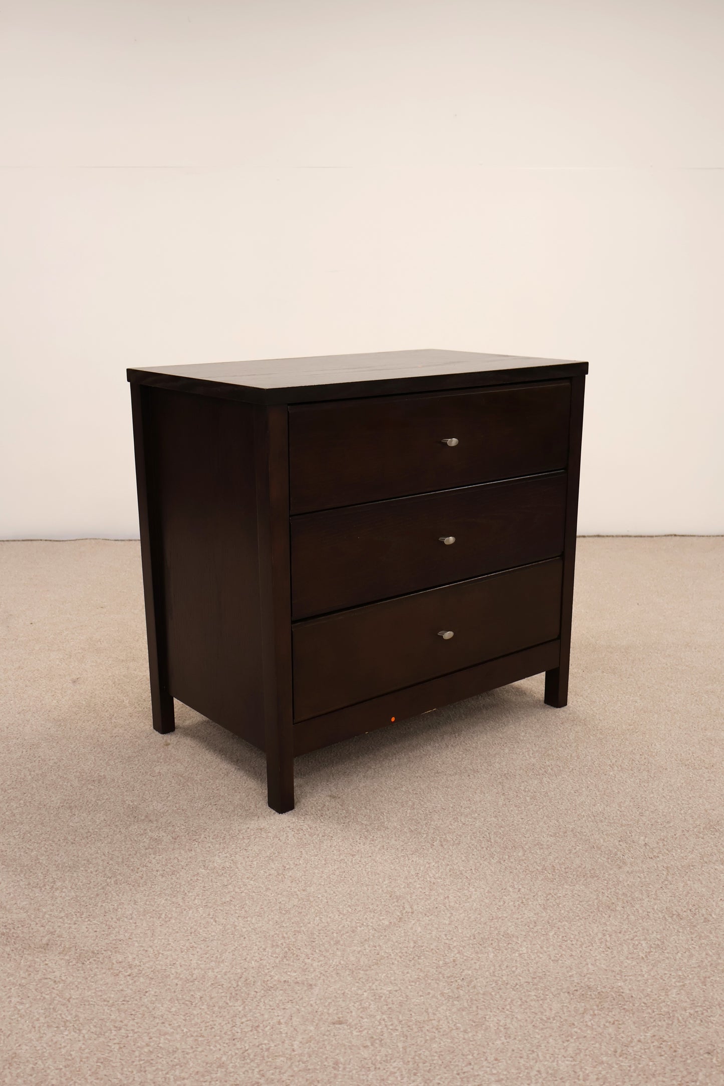 Dark Oak Veneer Chest of Drawers