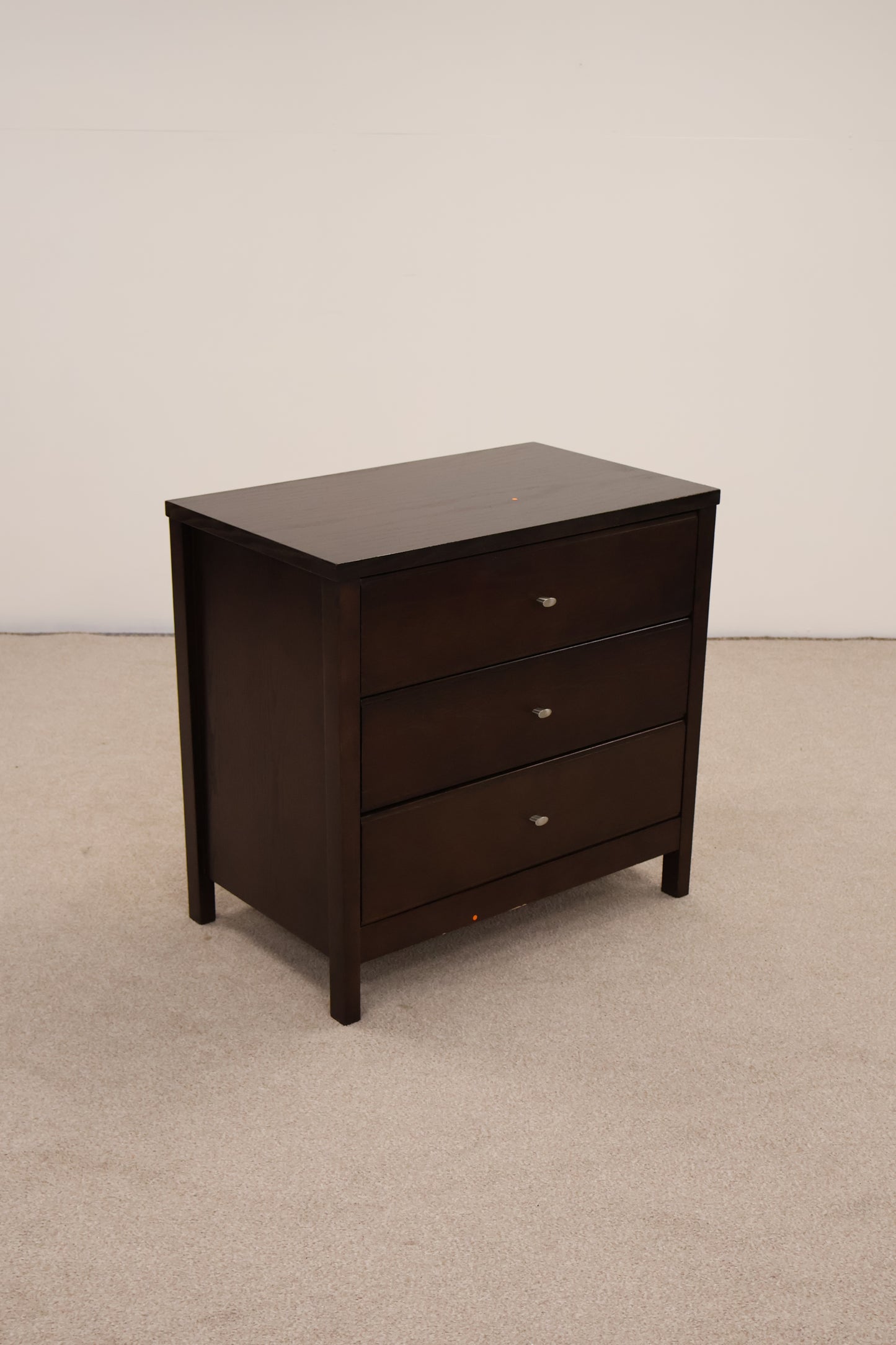 Dark Oak Veneer Chest of Drawers