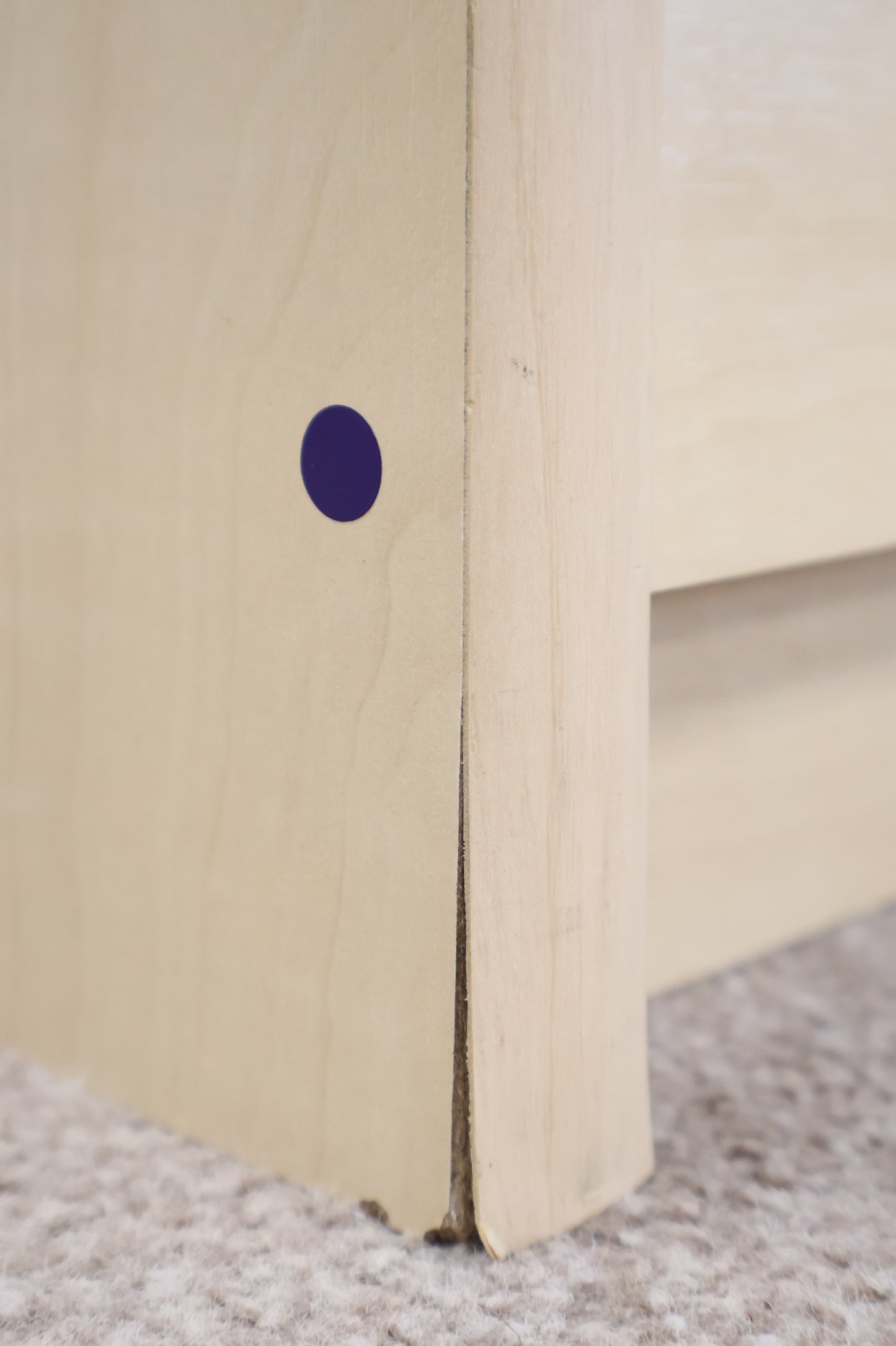 Beech Effect Bedside