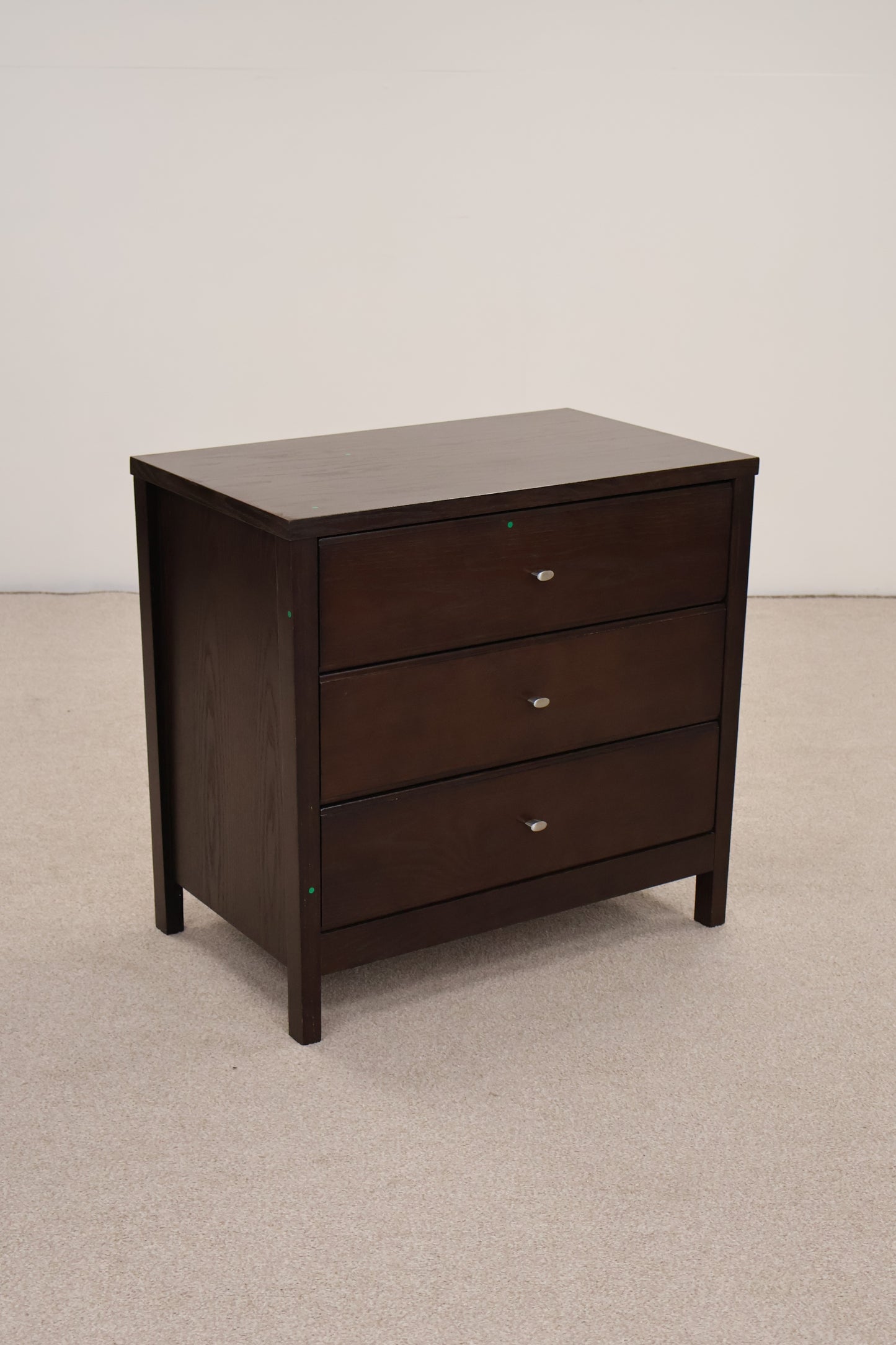 Dark Oak Veneer Chest of Drawers