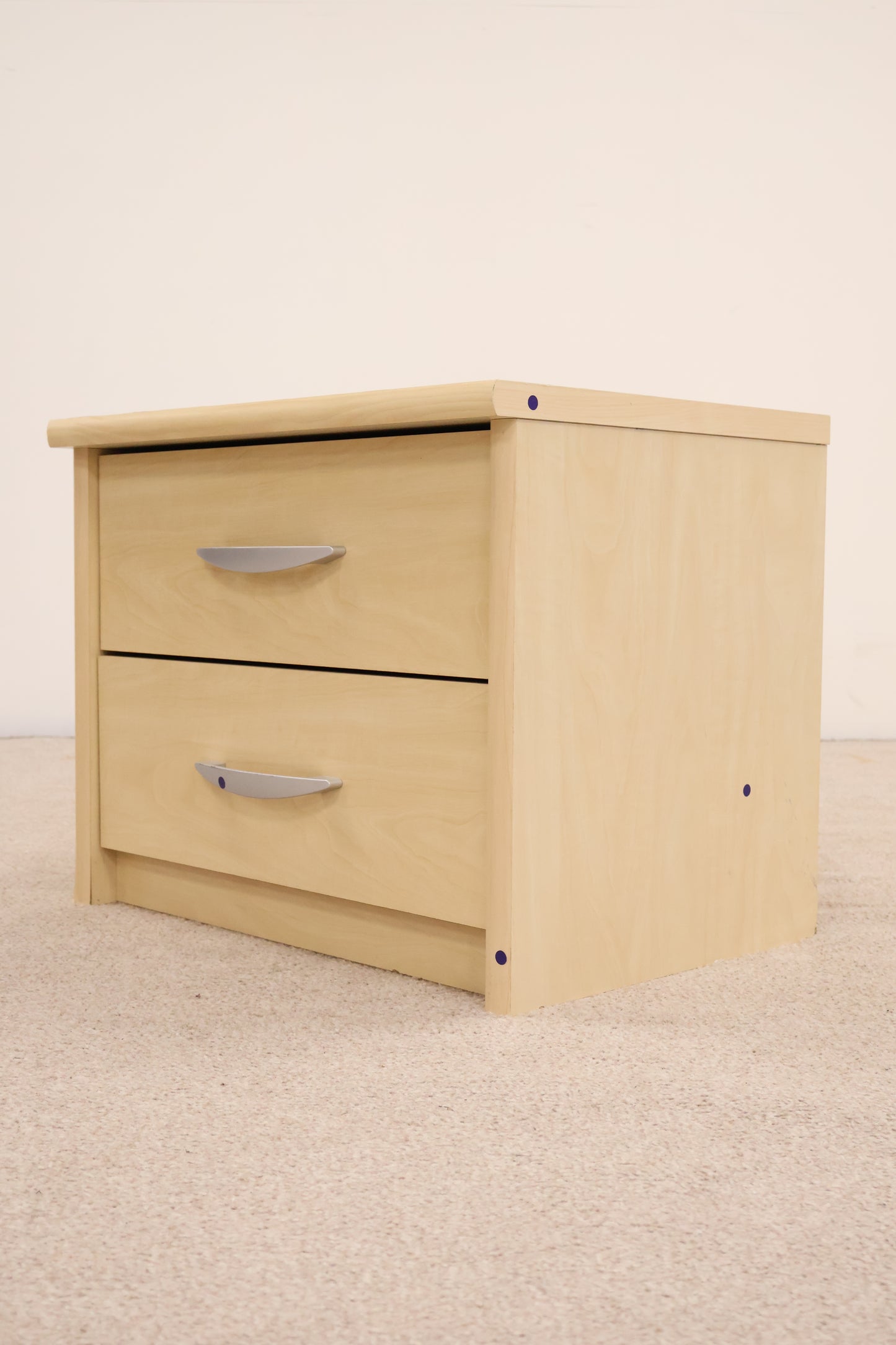 Beech Effect Bedside