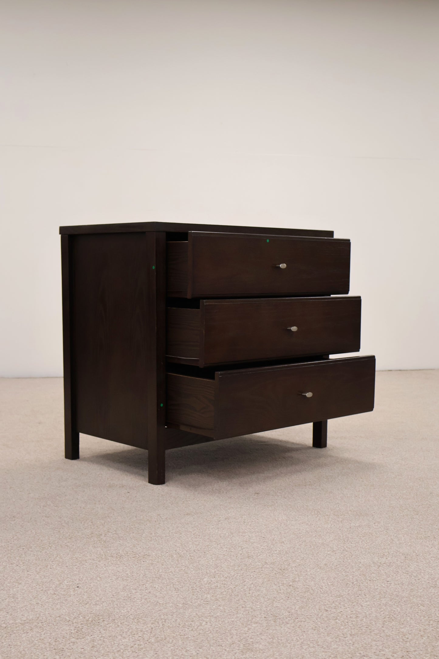 Dark Oak Veneer Chest of Drawers