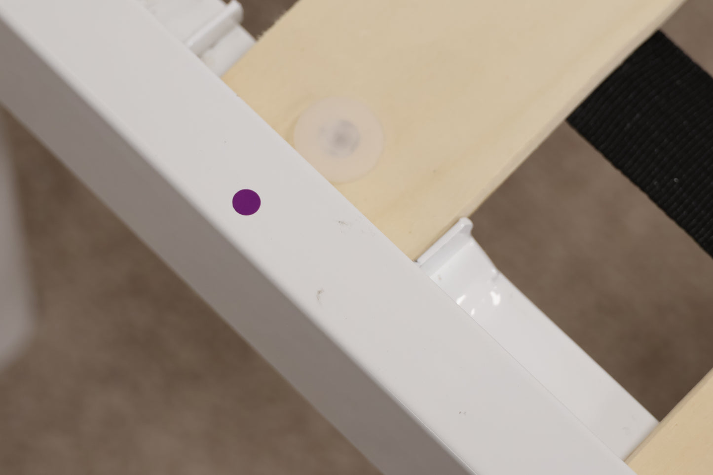 Single Bed with Sanitised Mattress