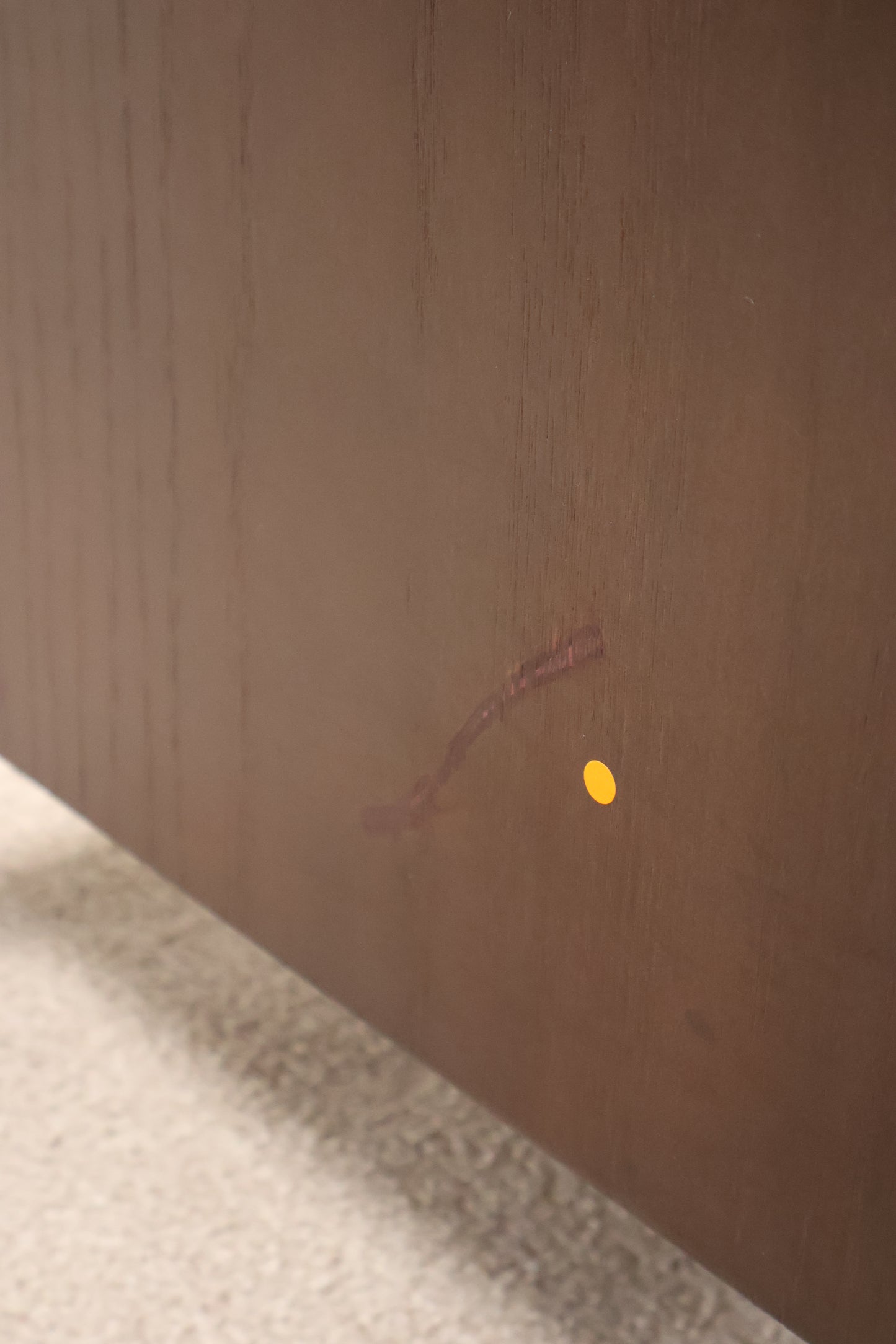 Dark Oak Veneer Chest of (5) Drawers