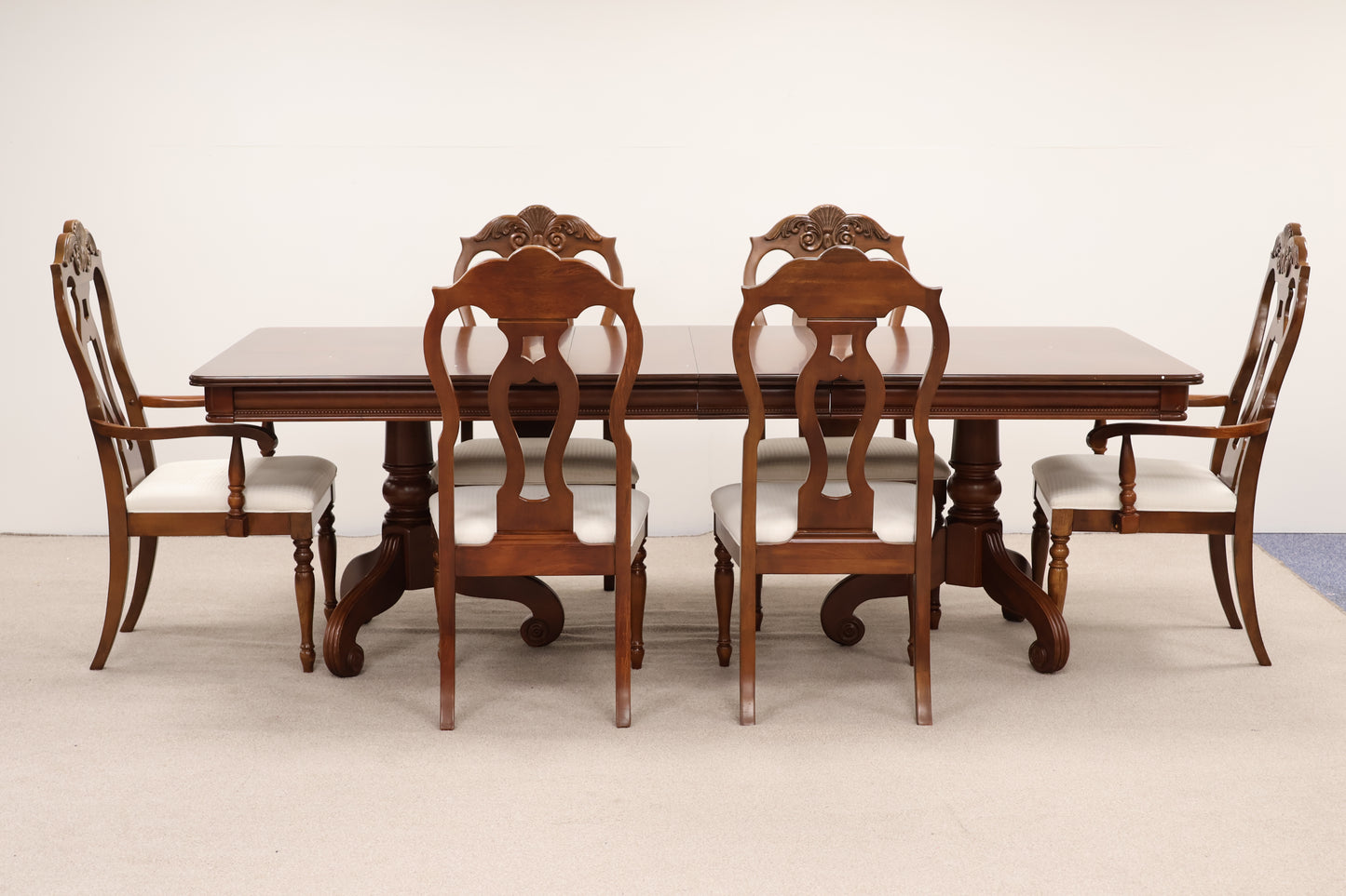 Large Dining Table & Chairs
